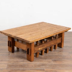 Early 20th Century Rustic Coffee Table from Hungary