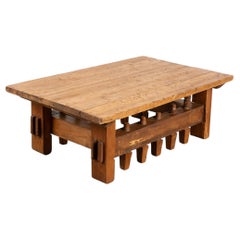 Early 20th Century Rustic Coffee Table from Hungary