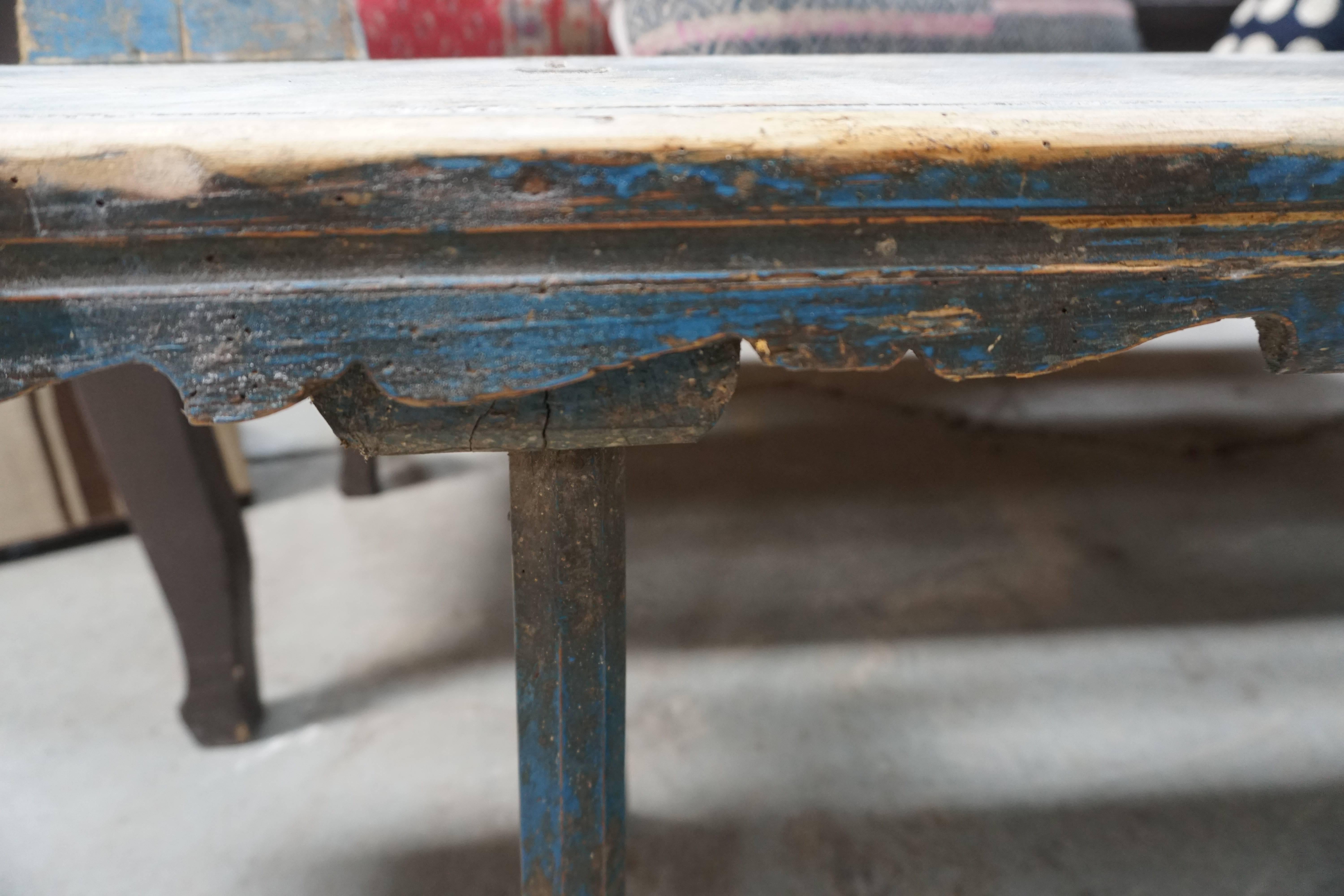 Early 20th Century Rustic French Bench 3