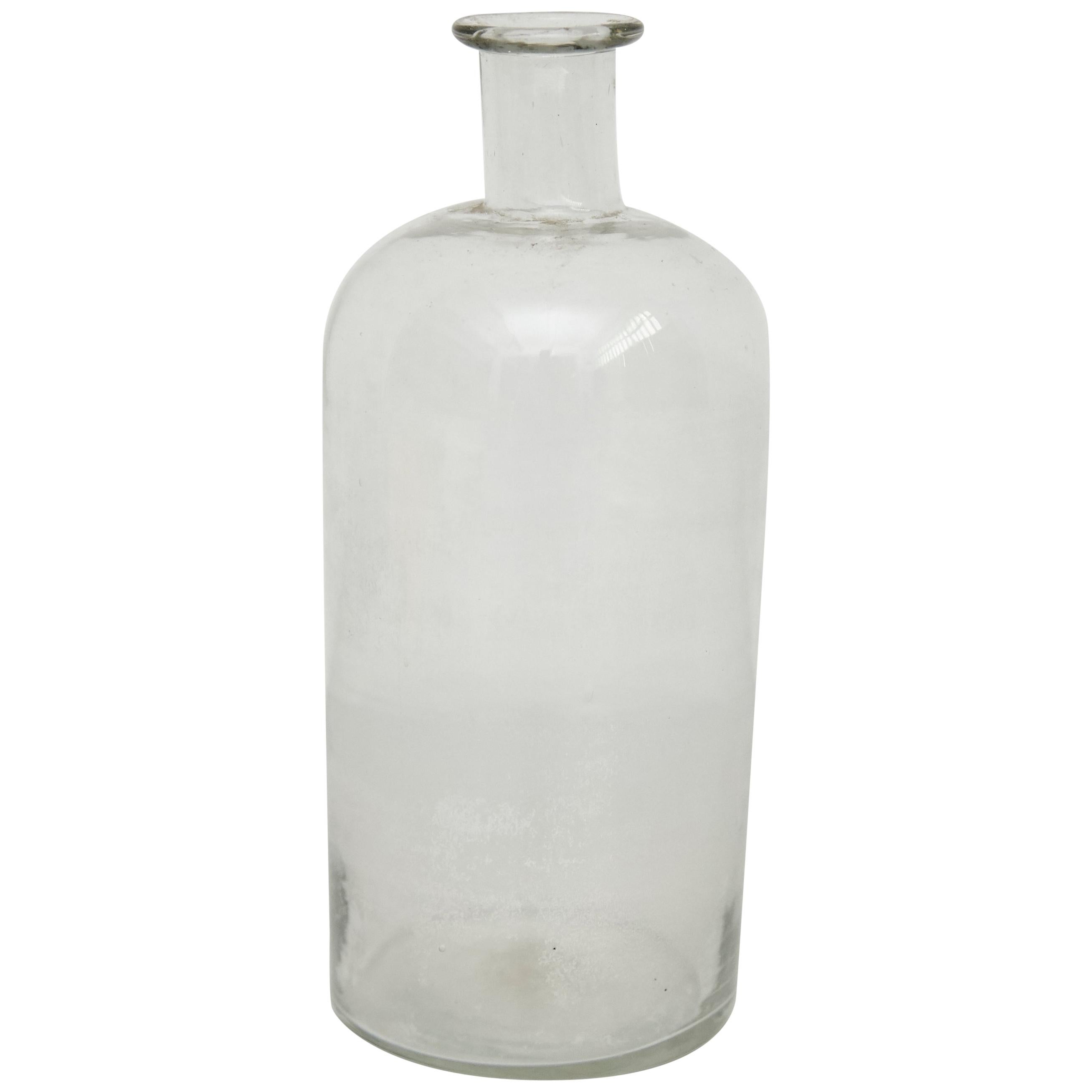 Early 20th Century Rustic Glass Bottle