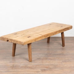 Early 20th Century Rustic Hungarian Coffee Table