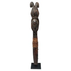 Palo de sagú de principios del siglo XX, Pueblo Abelam/Wosera, Papúa Nueva Guinea