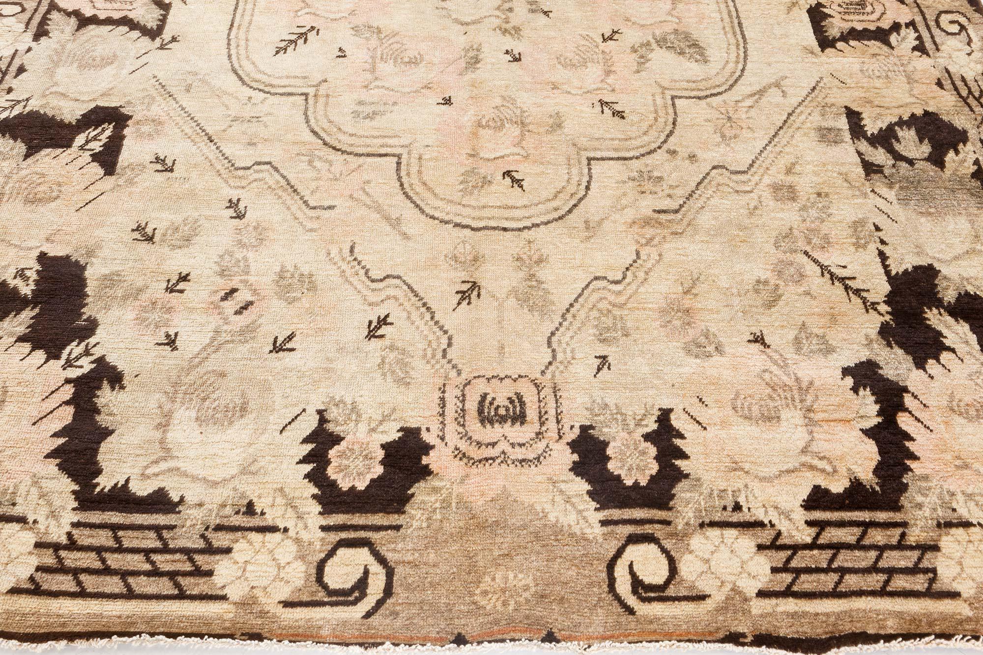 Afghan Doris Leslie Blau Early 20th Century Samarkand 'Khotan' Carpet For Sale