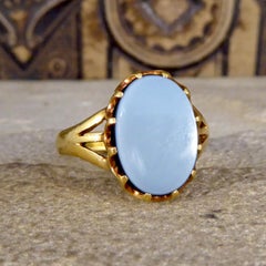 Early 20th Century Sardonyx Signet Ring in 18ct Yellow Gold