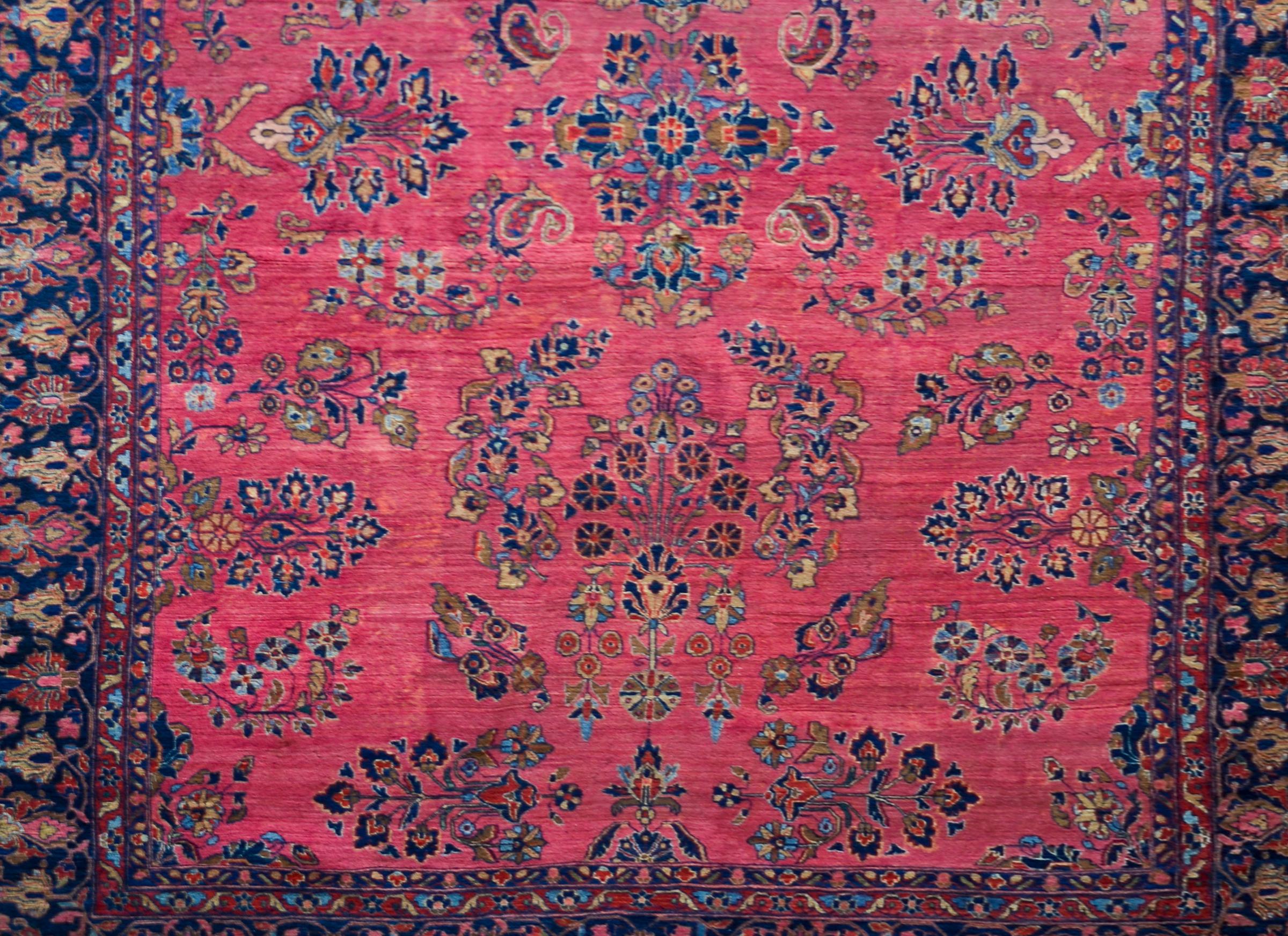 Sarouk Farahan Tappeto Sarouk Mohajeran dei primi del Novecento in vendita