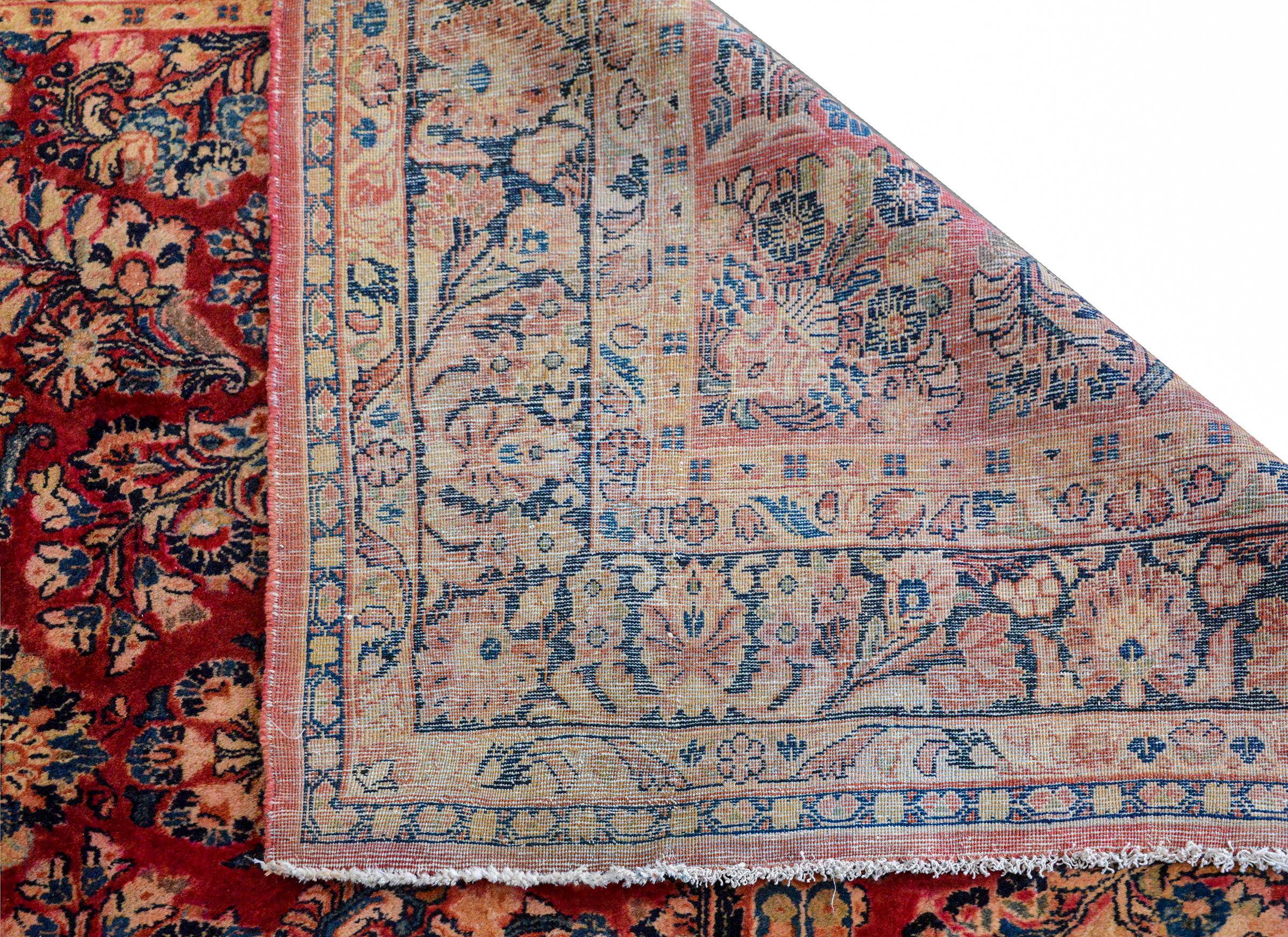 Sarouk-Teppich des frühen 20. Jahrhunderts im Angebot 3