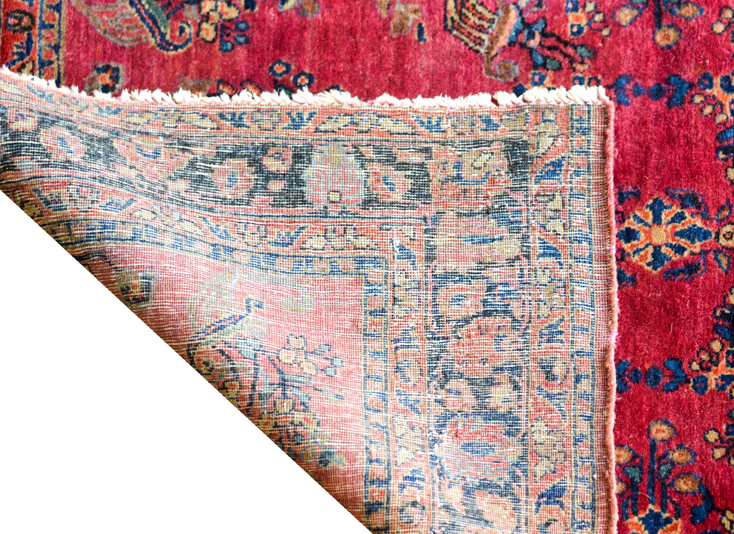Sarouk-Teppich des frühen 20. Jahrhunderts im Angebot 3