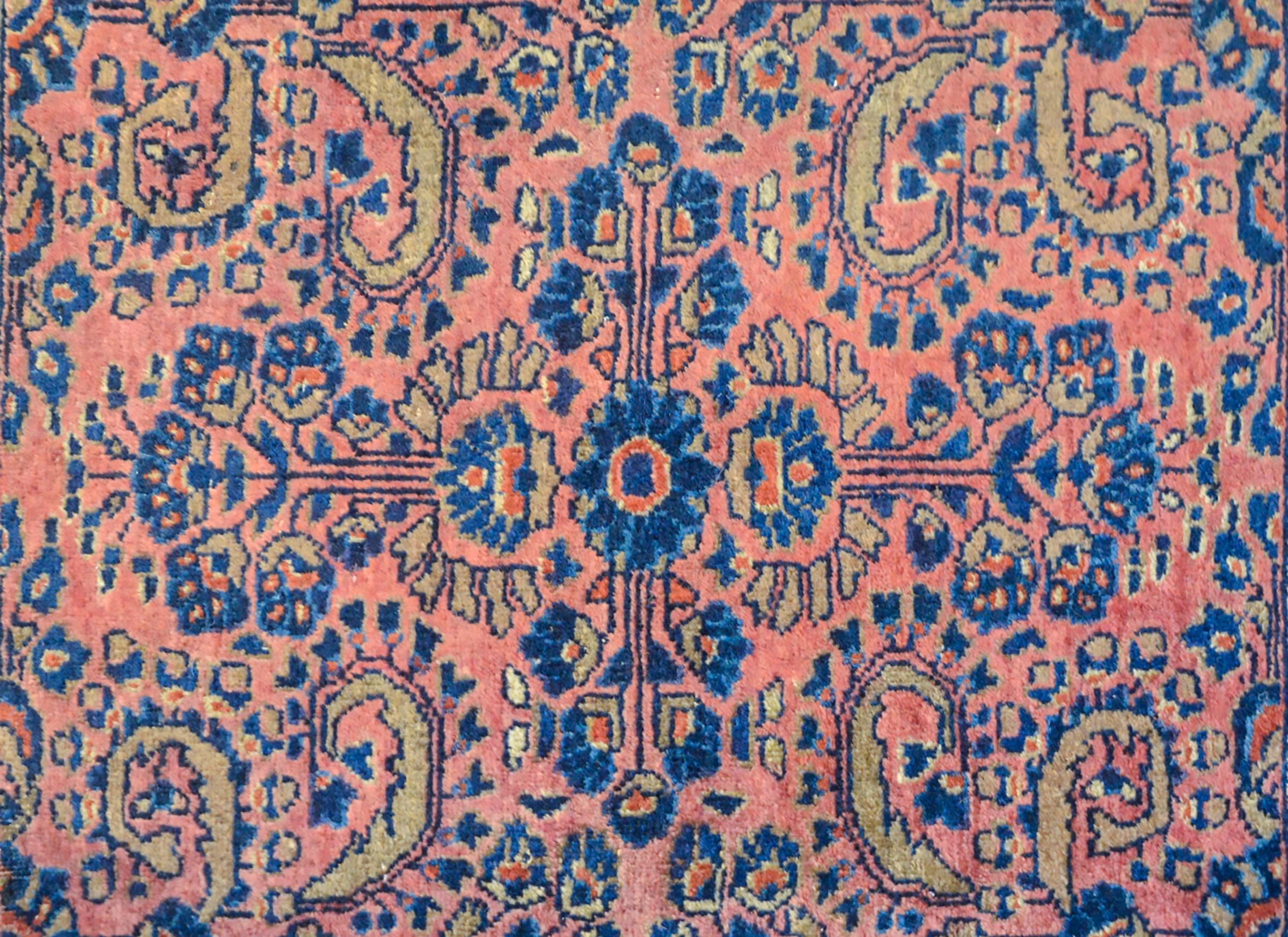 Sarouk Farahan Tappeto Sarouk dei primi del Novecento in vendita