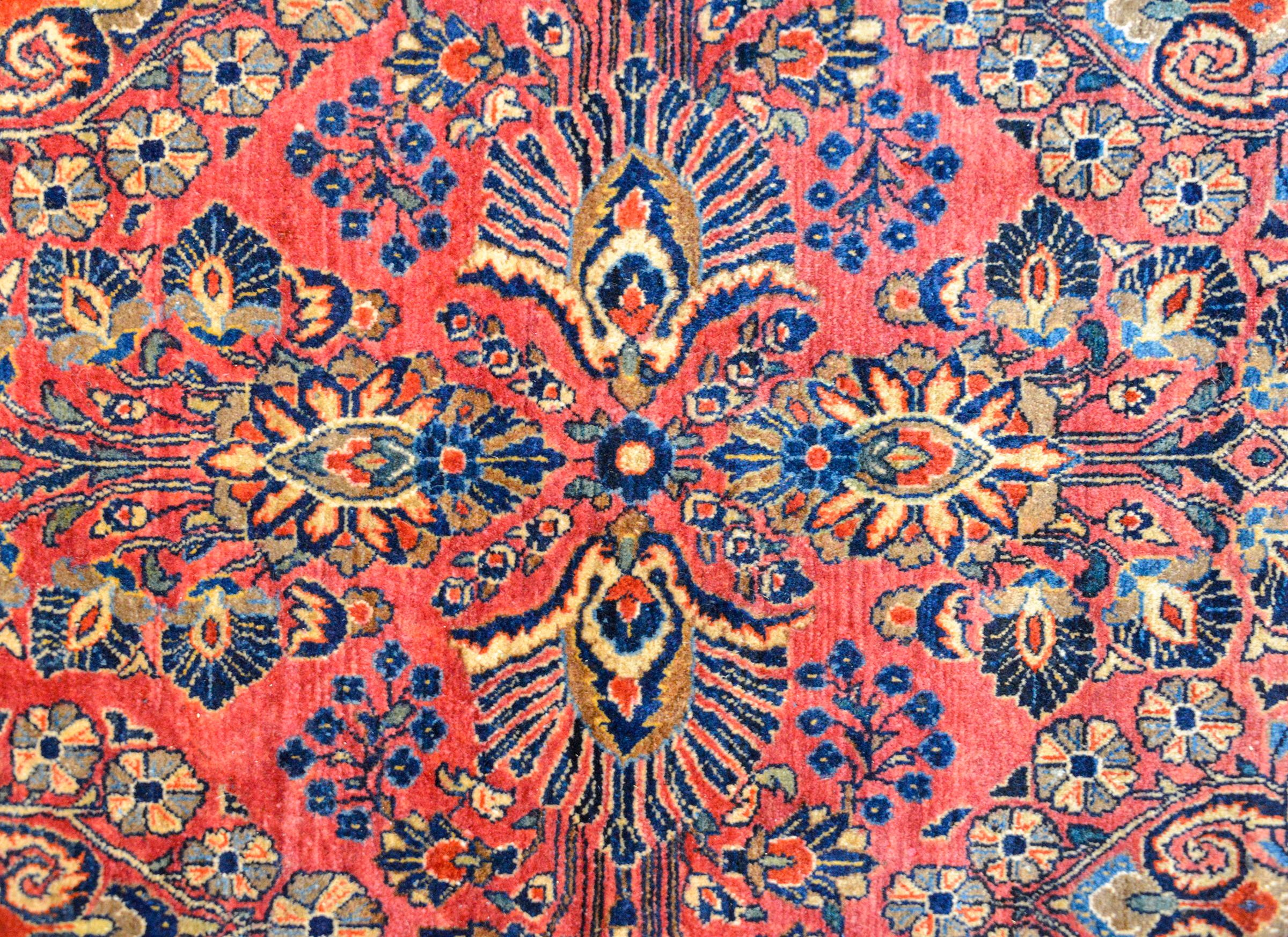 Sarouk Farahan Early 20th Century Sarouk Rug