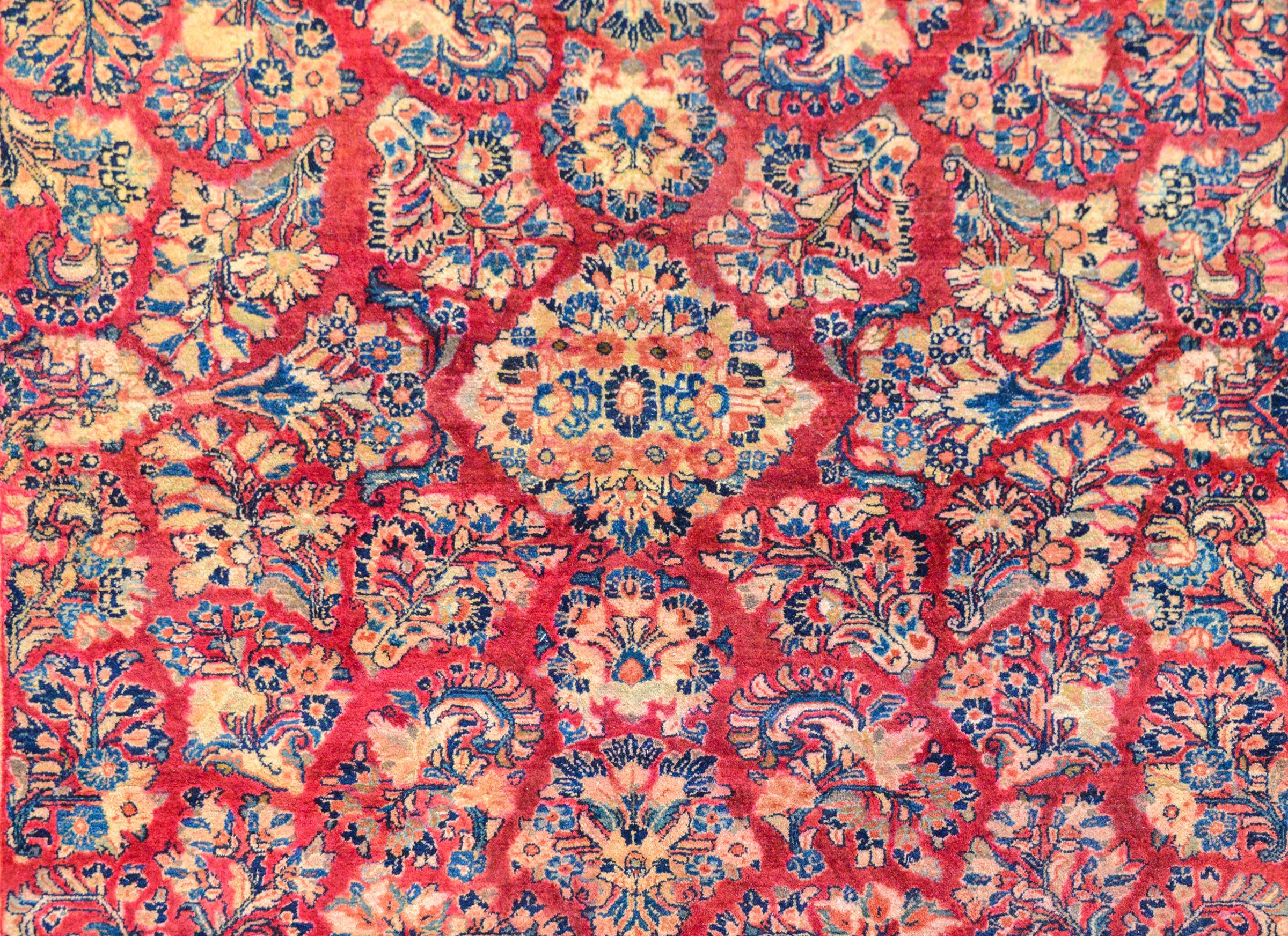 Persian Early 20th Century Sarouk Rug For Sale