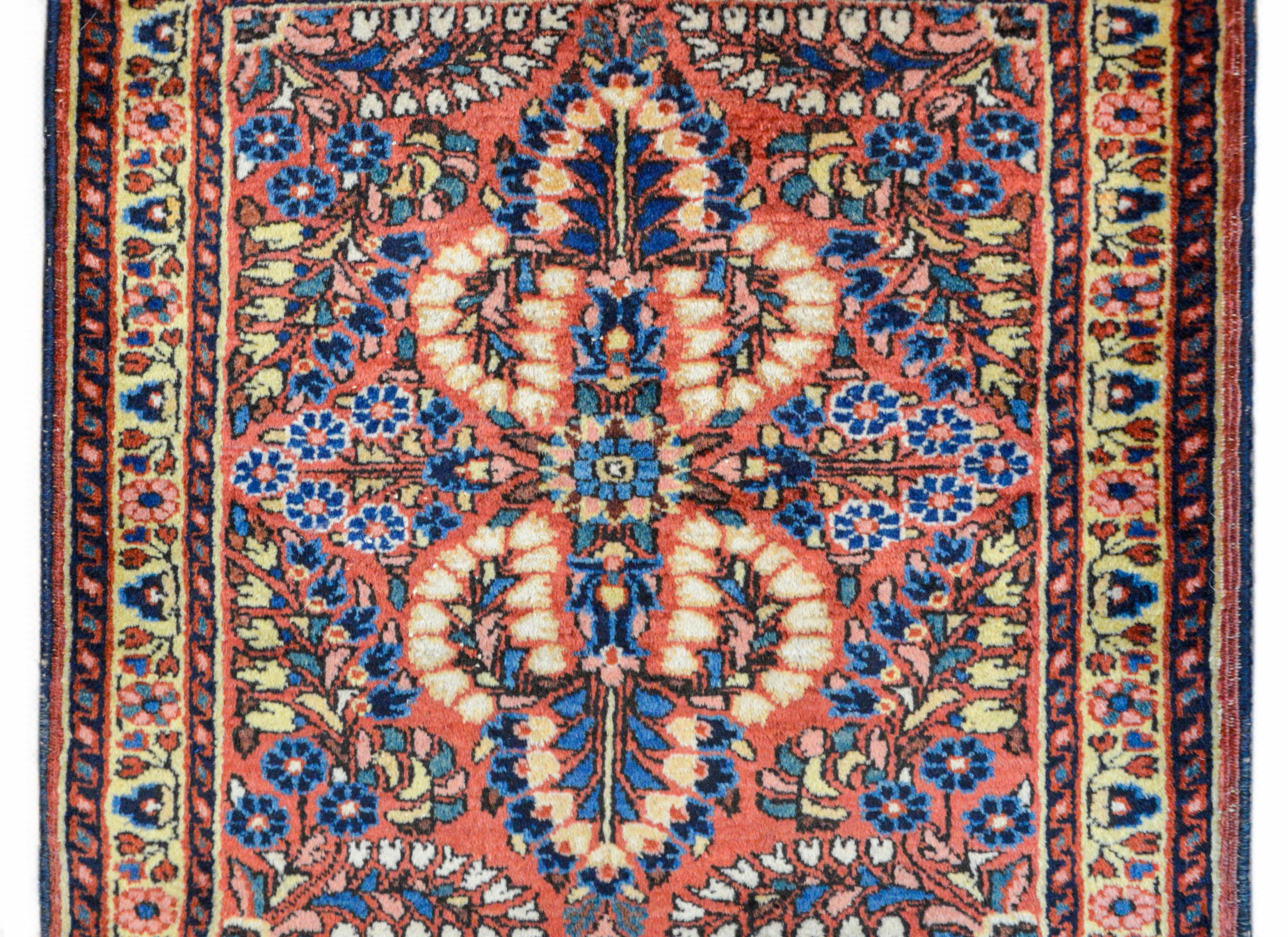 Persian Early 20th Century Sarouk Rug For Sale