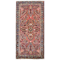 Antique Early 20th Century Sarouk Rug