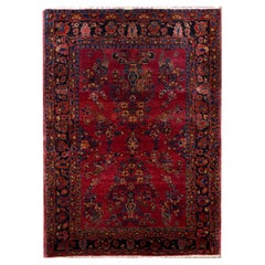 Vintage Early 20th Century Sarouk Rug