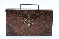 Early 20th century satchel form biscuit tin by Peek Frean and Co, English C 1900