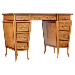 Early 20th Century Satinwood Sheraton Revival Desk