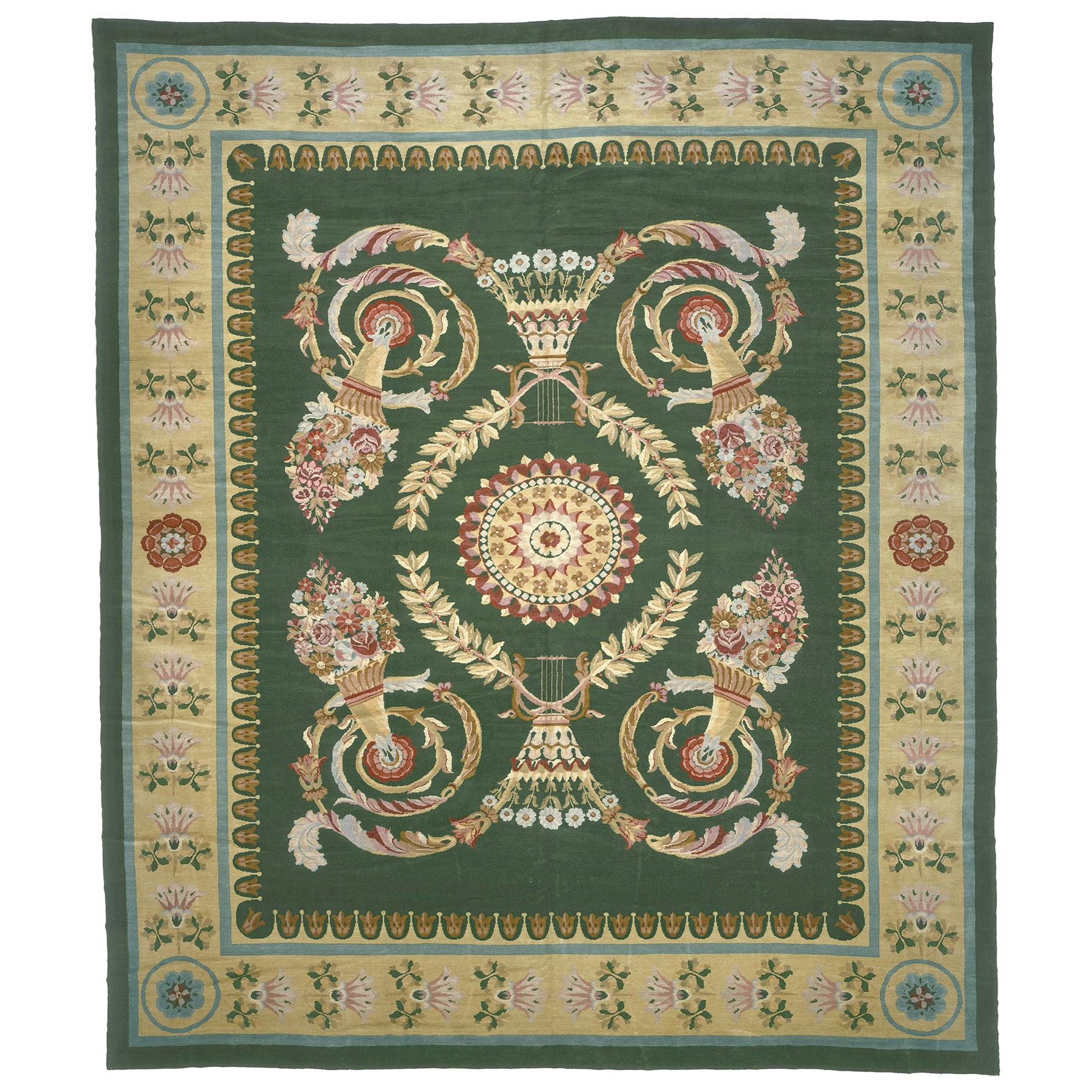 Early 20th Century Savonnerie Rug For Sale