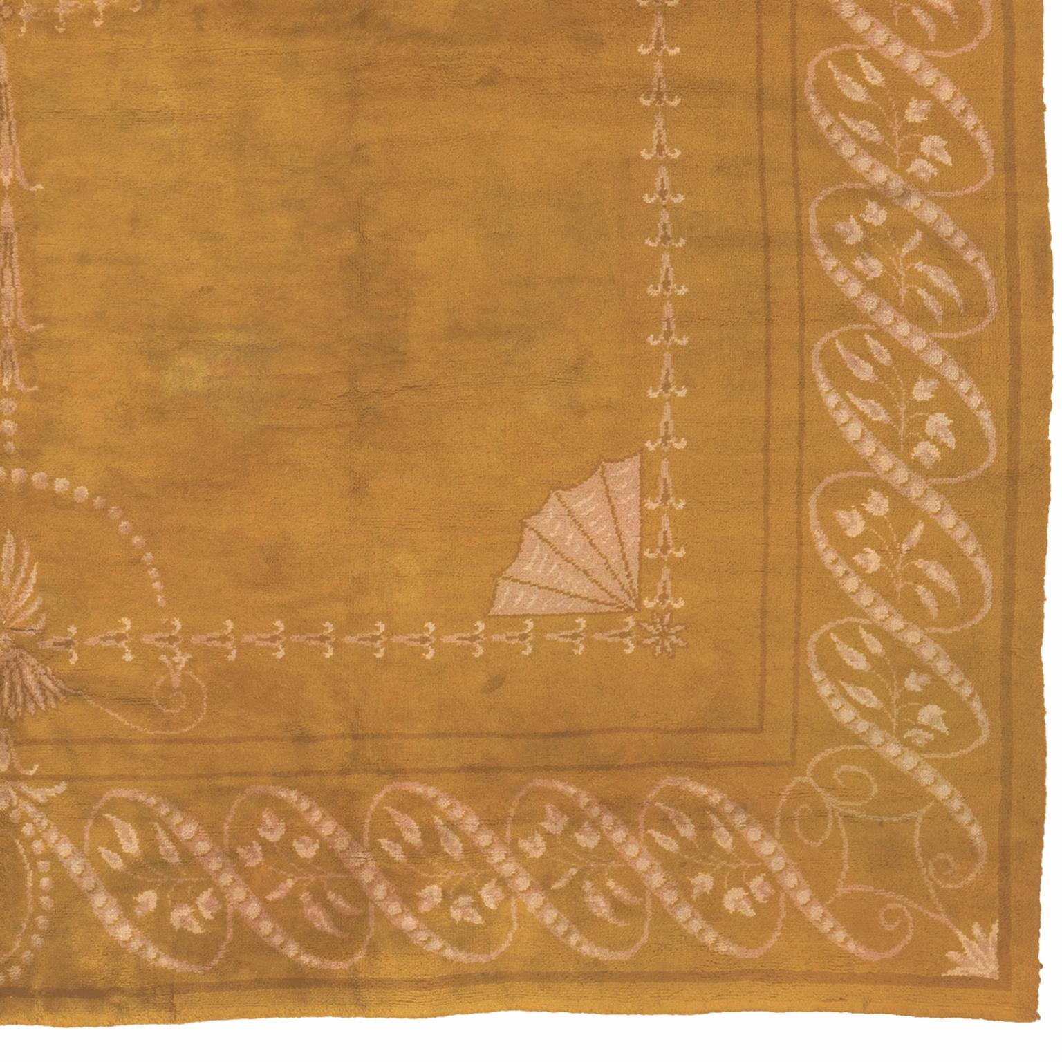 Tappeto in stile Savonnerie dei primi del Novecento
Irlanda, 1900 circa
Tessuto a mano
21'11