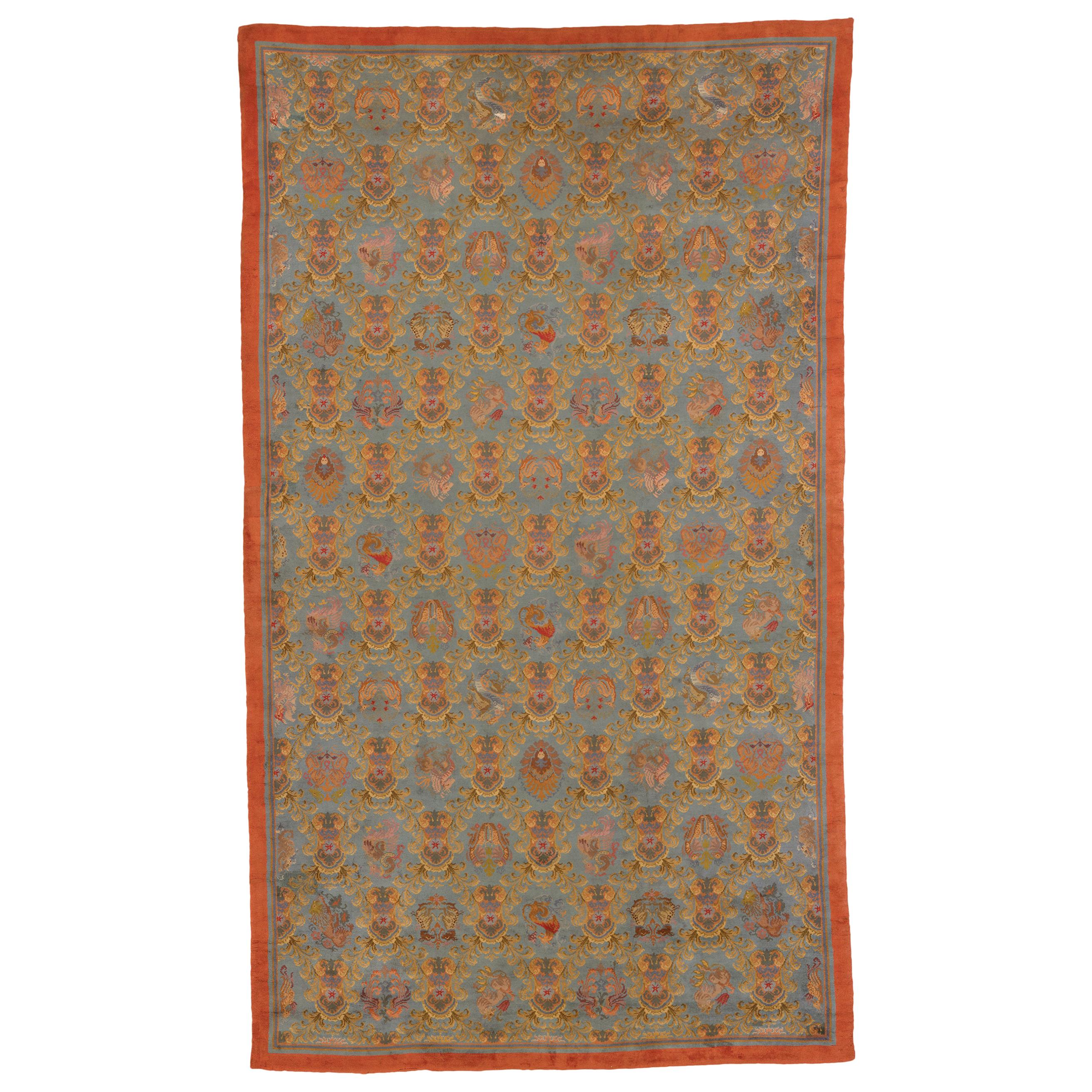 Early 20th Century Savonnerie Style Rug