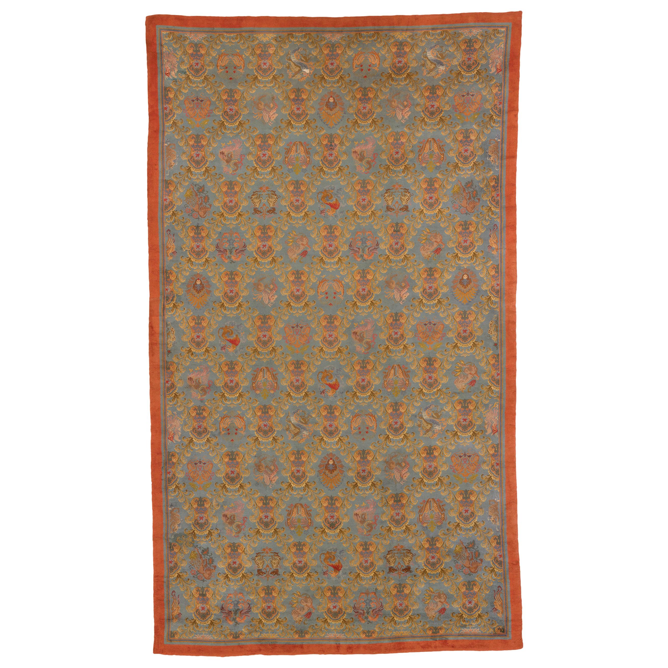 Early 20th Century Savonnerie Style Rug