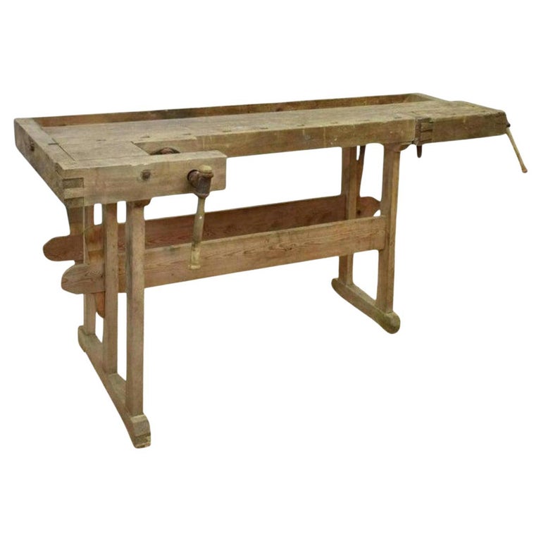 Carpenter Tables - 34 For Sale on 1stDibs | carpenters table, carpenter  dining table, carpentry table