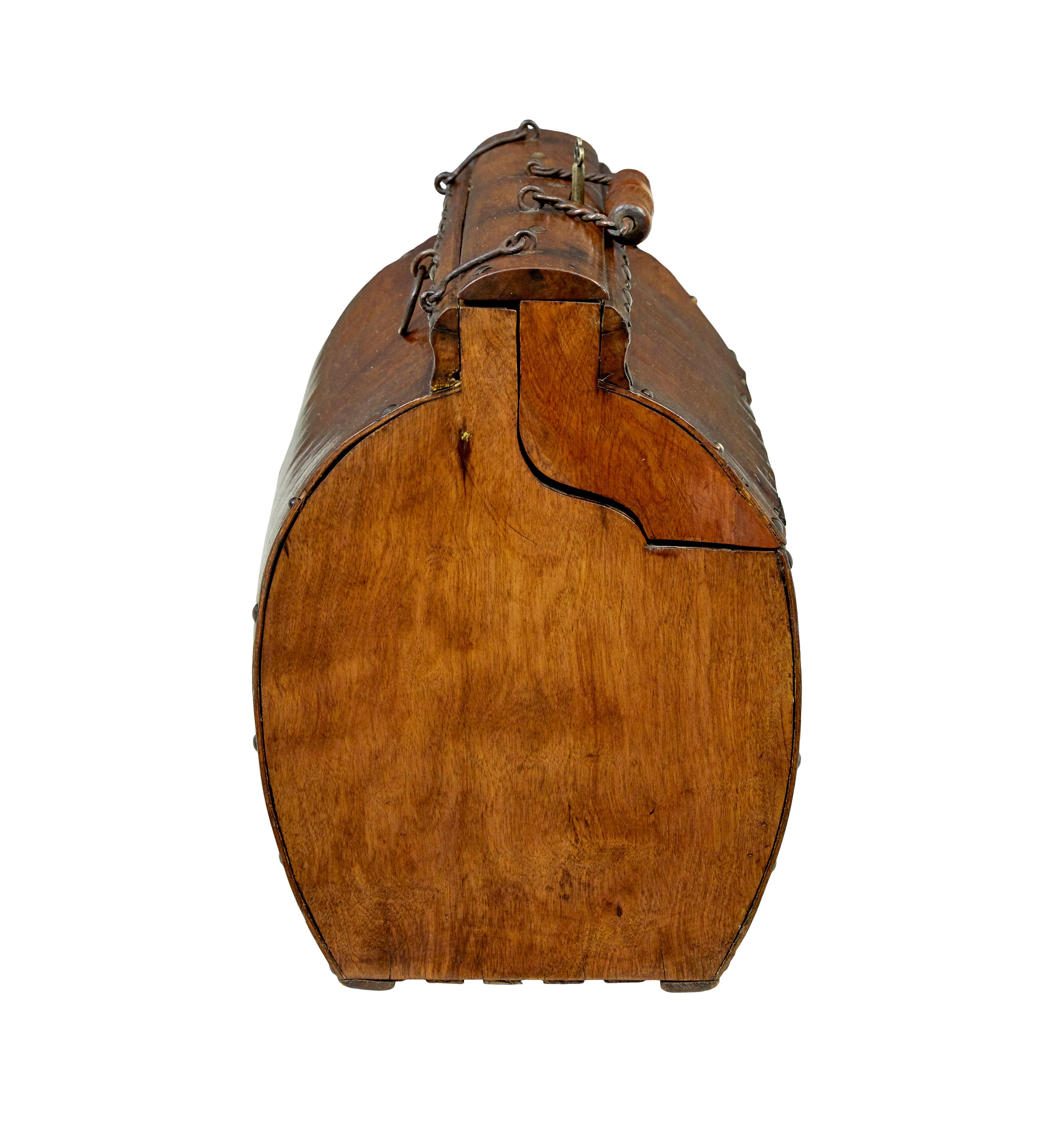 Skandinavische doctors Bag aus Holz des frühen 20. Jahrhunderts (Viktorianisch) im Angebot