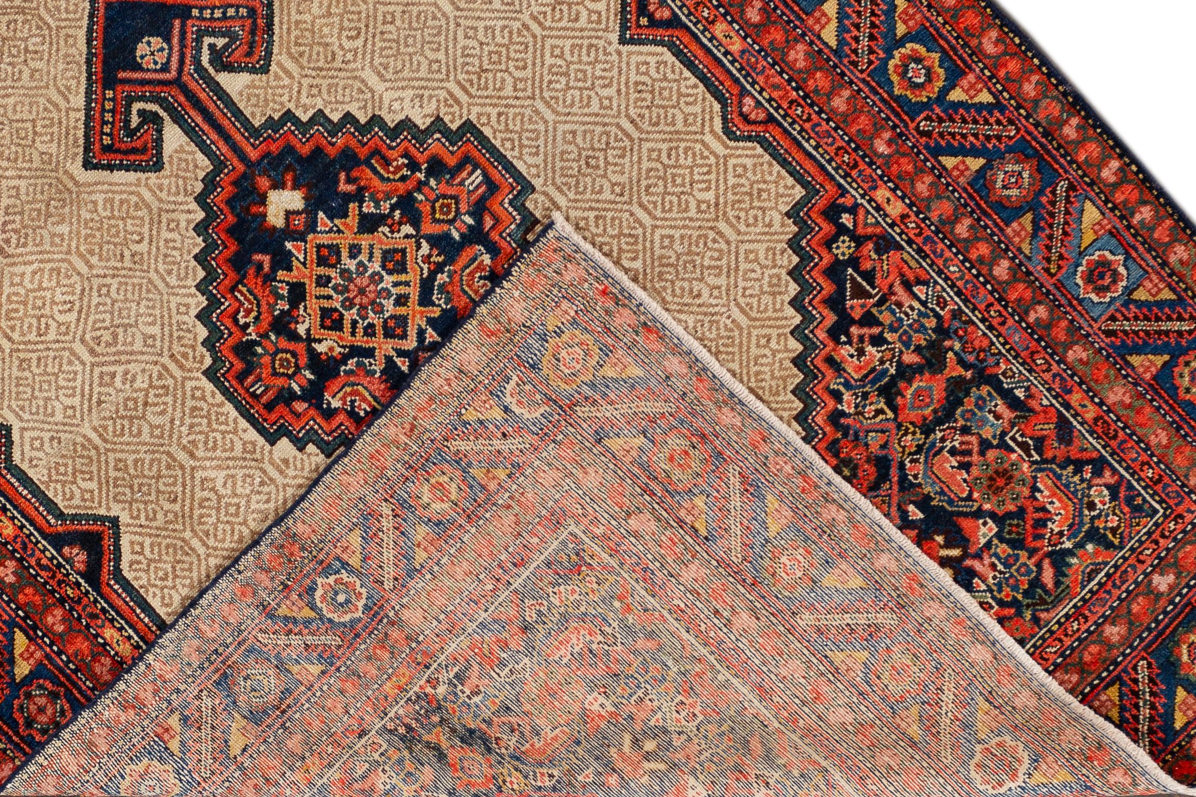Early 20th century Scatter Hamadan rug, measures: 4'9