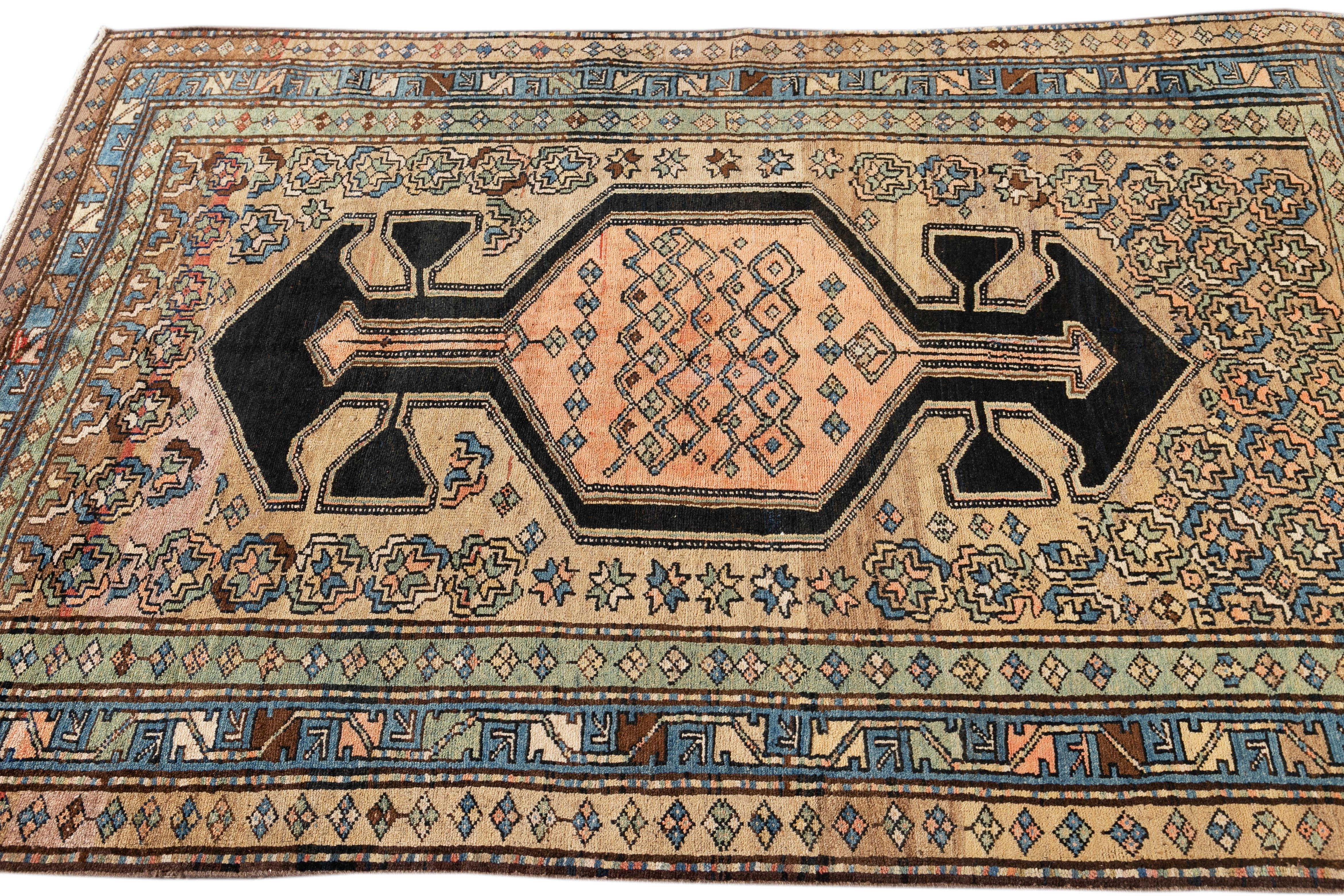Early 20th Century Scatter Malayer Rug For Sale 2
