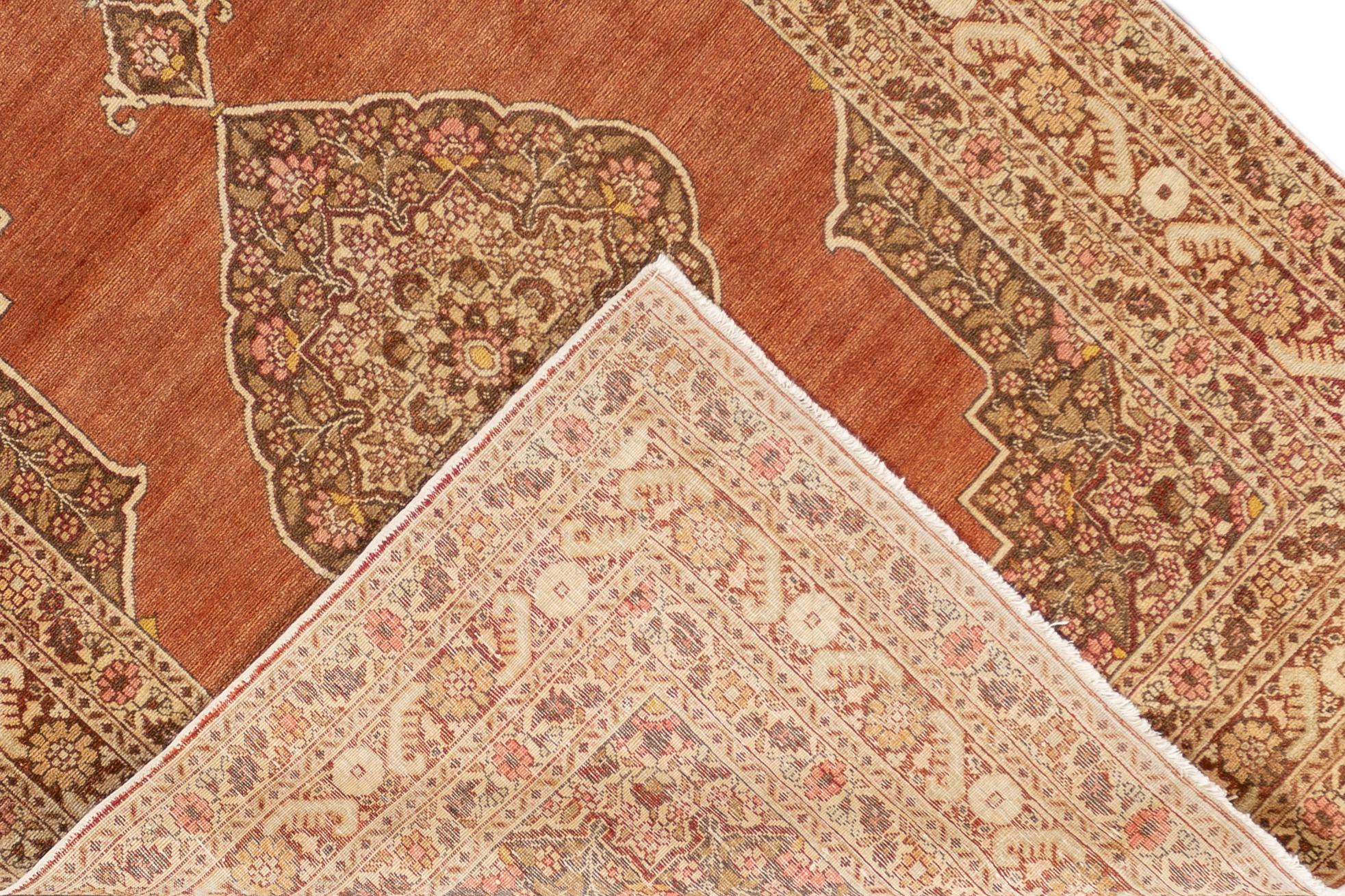 Early 20th century Scatter Tabriz rug. Measures: 4'1