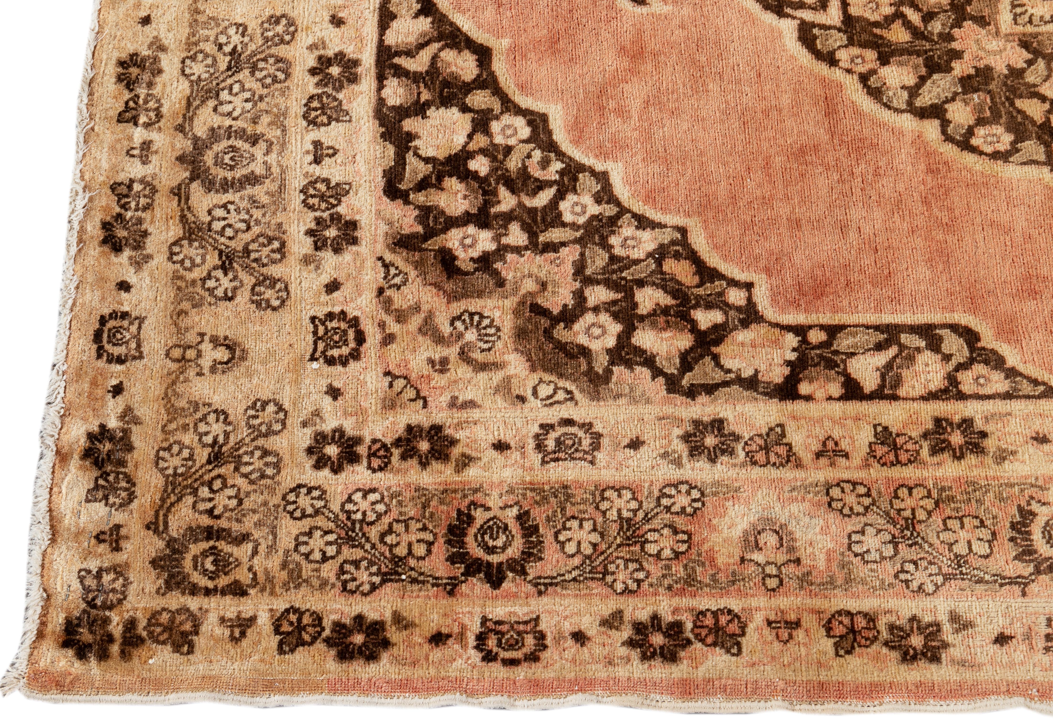 Mid-20th Century Early 20th Century Scatter Tabriz Rug For Sale