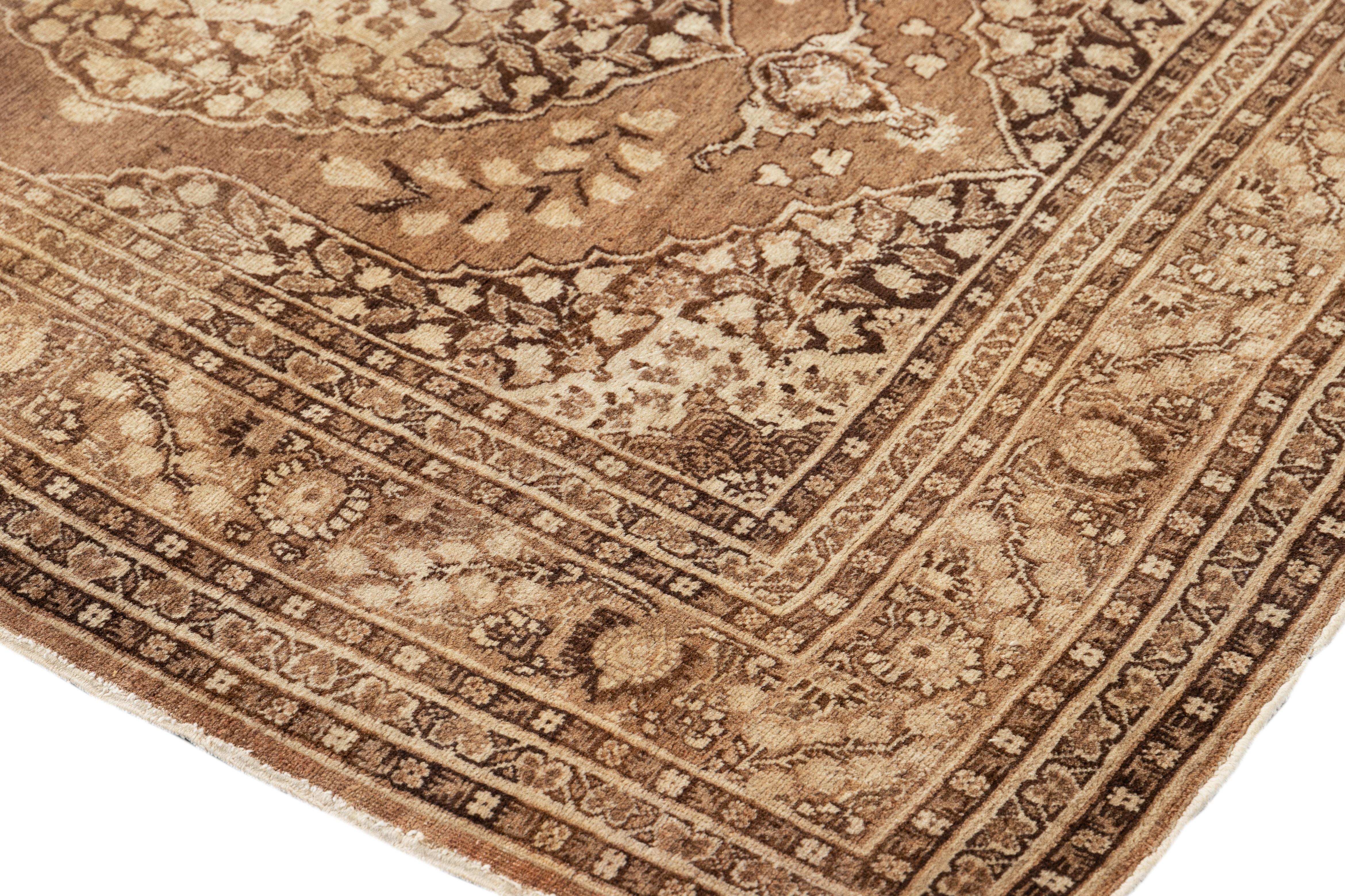 Scatter-Tabriz-Teppich aus dem frühen 20. Jahrhundert im Angebot 3