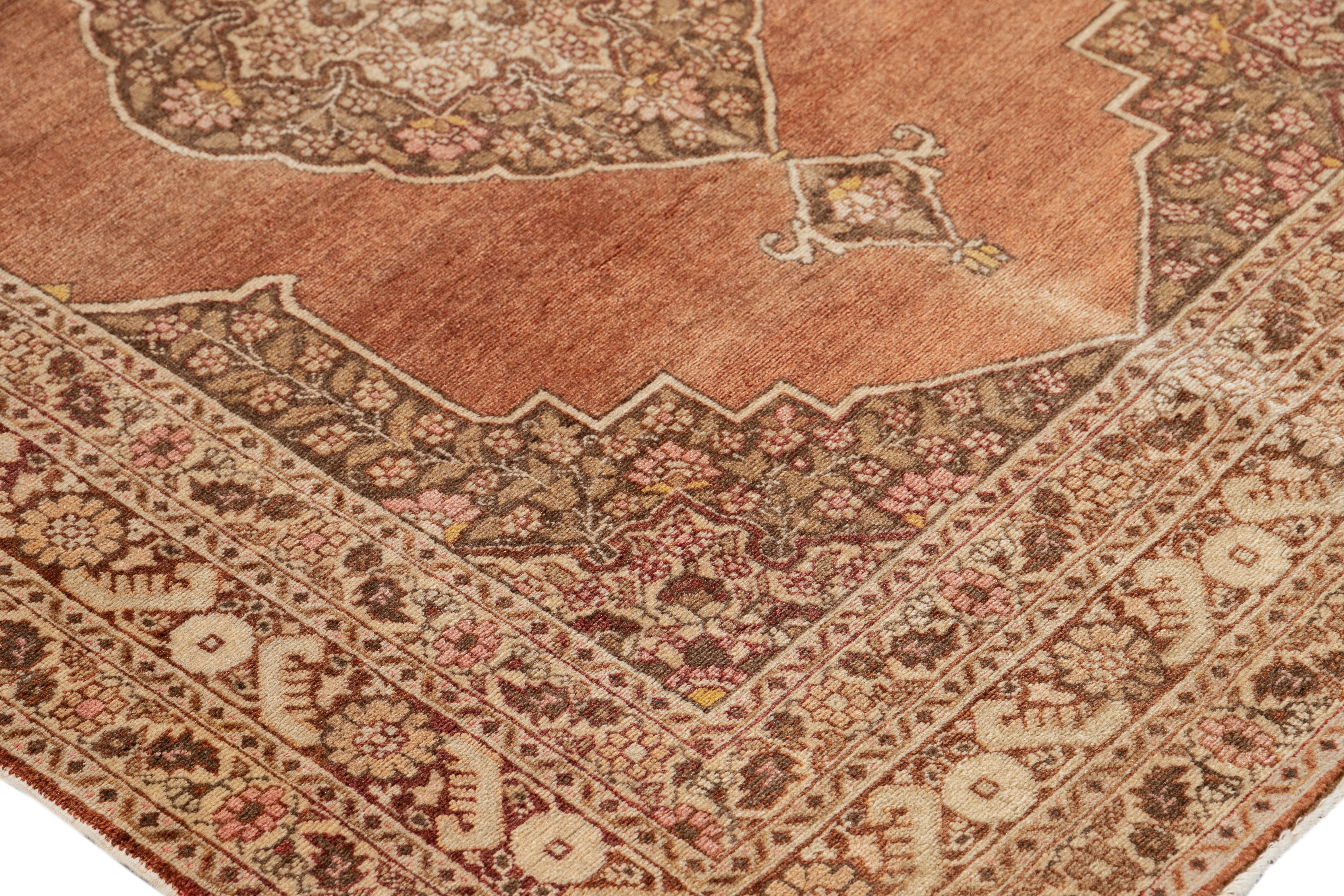 Scatter-Tabriz-Teppich aus dem frühen 20. Jahrhundert im Angebot 3
