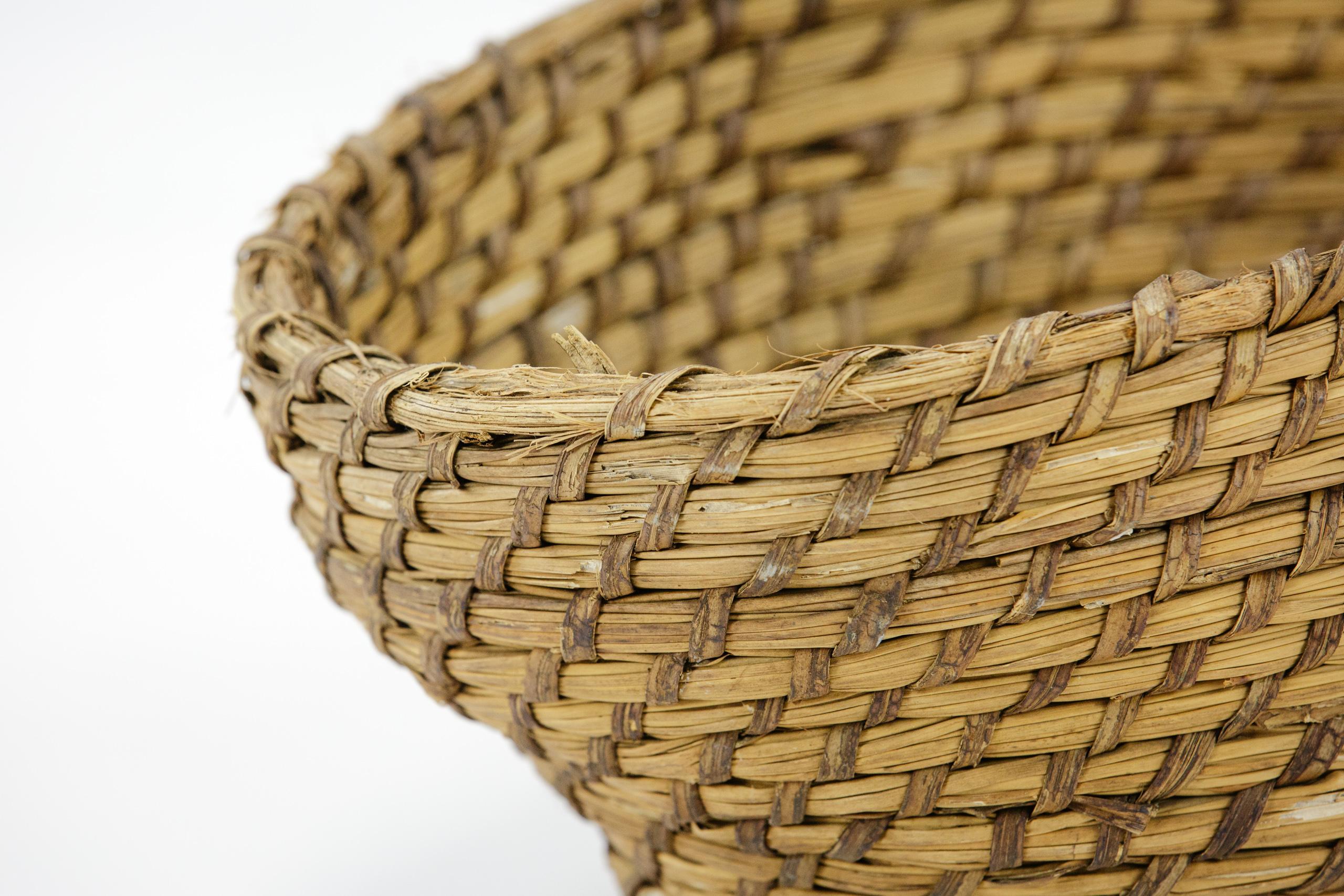 Early 20th Century Scottish Orkney or Islands Foraging Basket 3