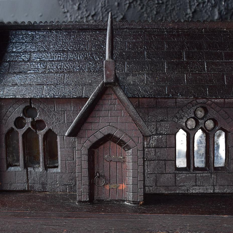 Early 20th Century Scratch Built Church Model In Fair Condition For Sale In London, GB