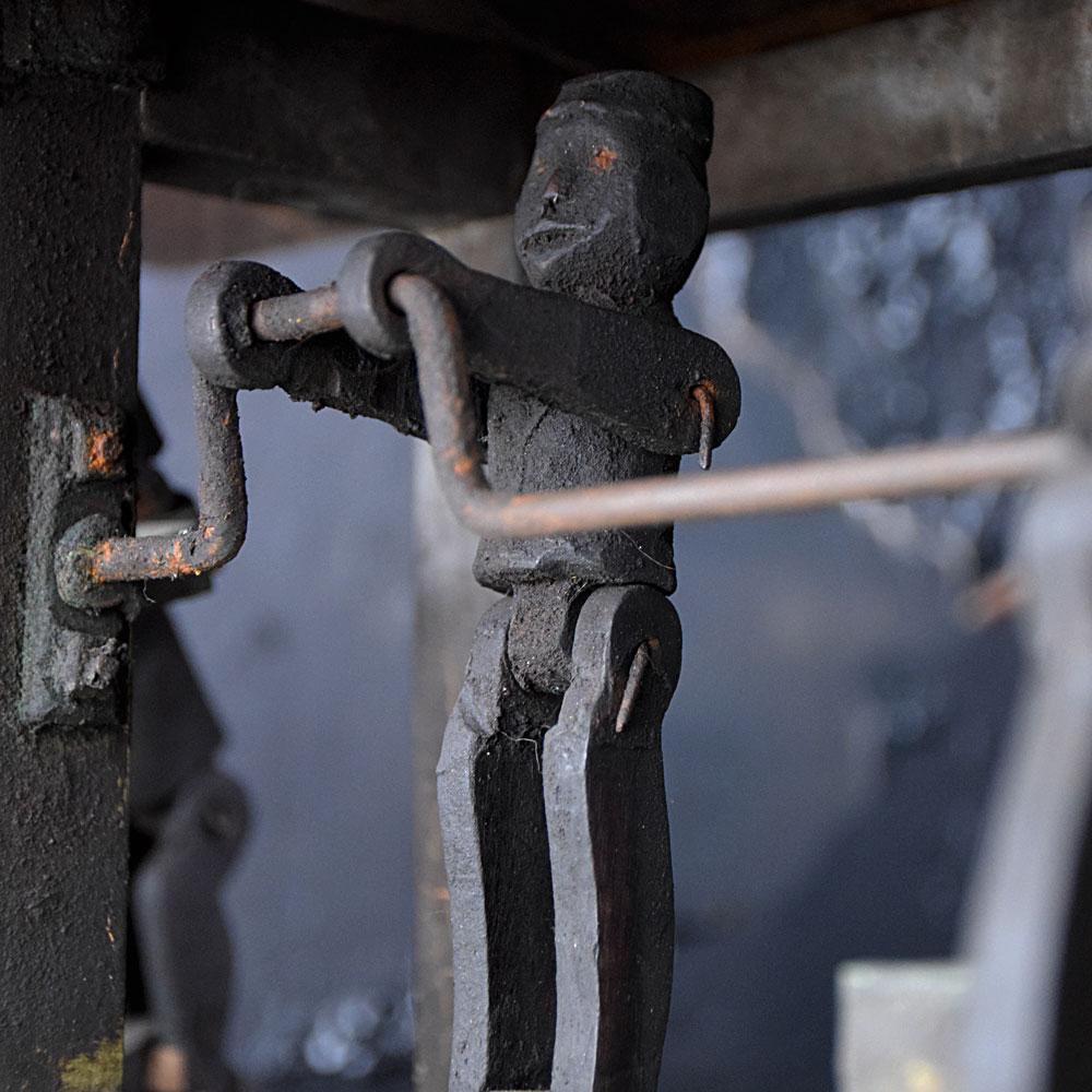 Hand-Carved Early 20th Century Scratch Built English Folk Art Whirligig