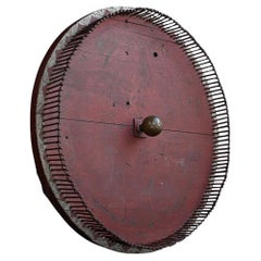 Selbstgebautes Jahrmarkt-Roulette-Rad aus dem frühen 20.