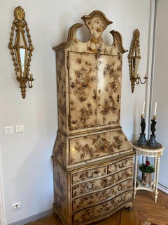 Early 20th-Century Scriban in Chinese Lacquer