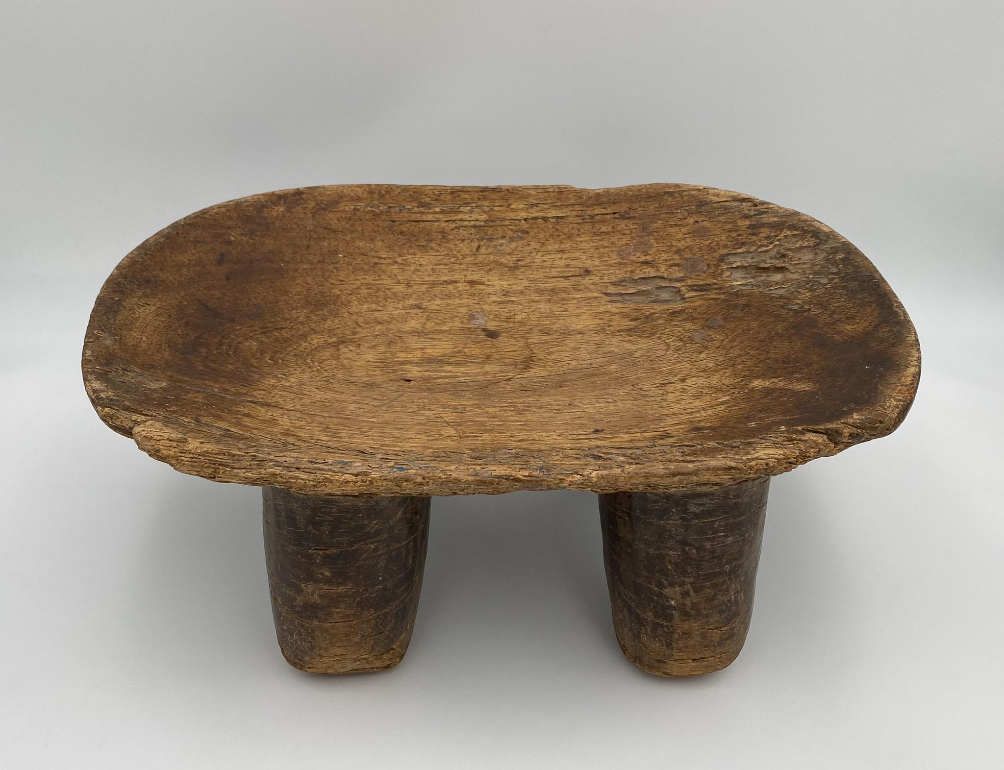 Ivorian Early 20th Century Sculptural African Senufo Stool