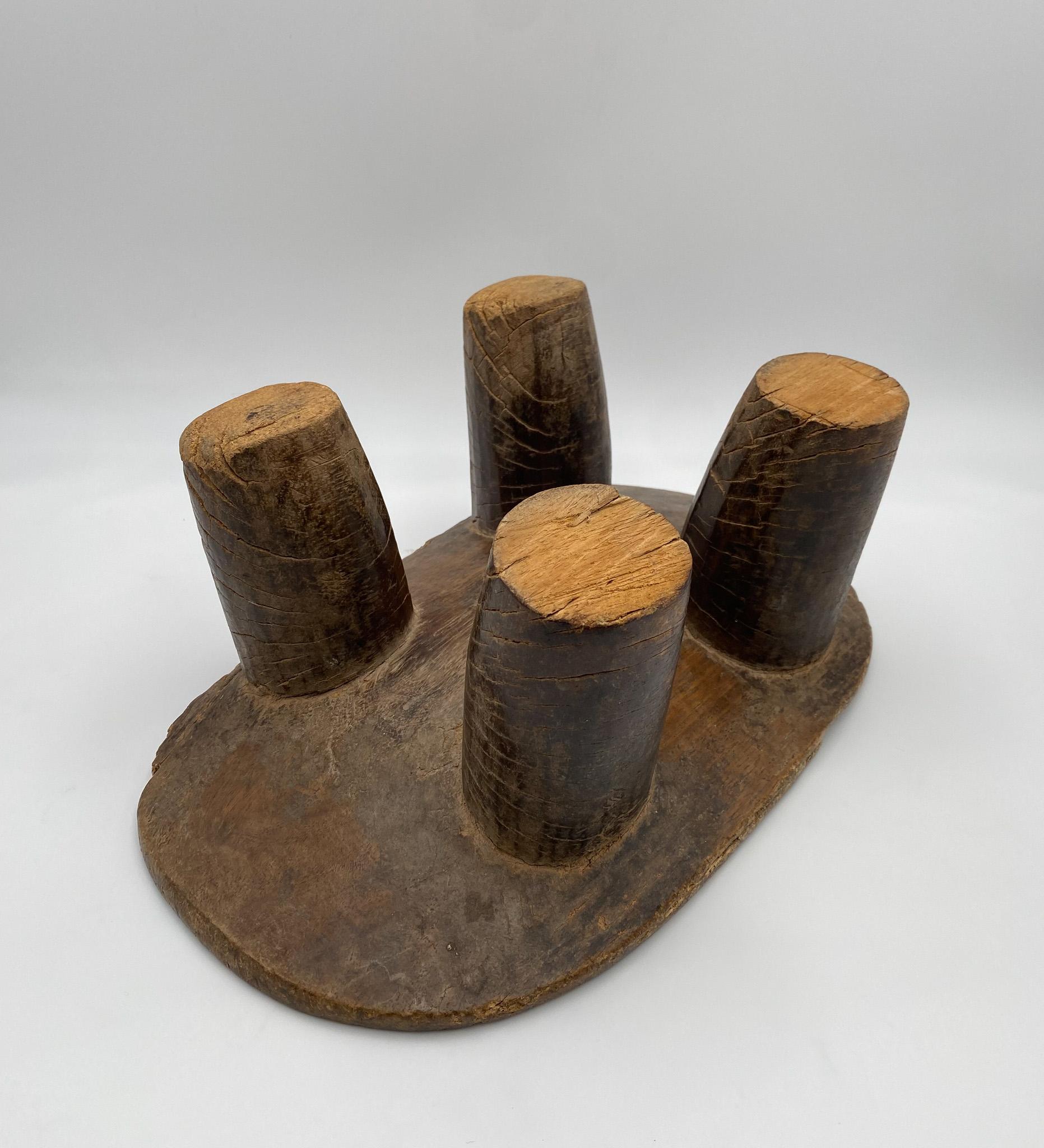 Early 20th Century Sculptural African Senufo Stool 2
