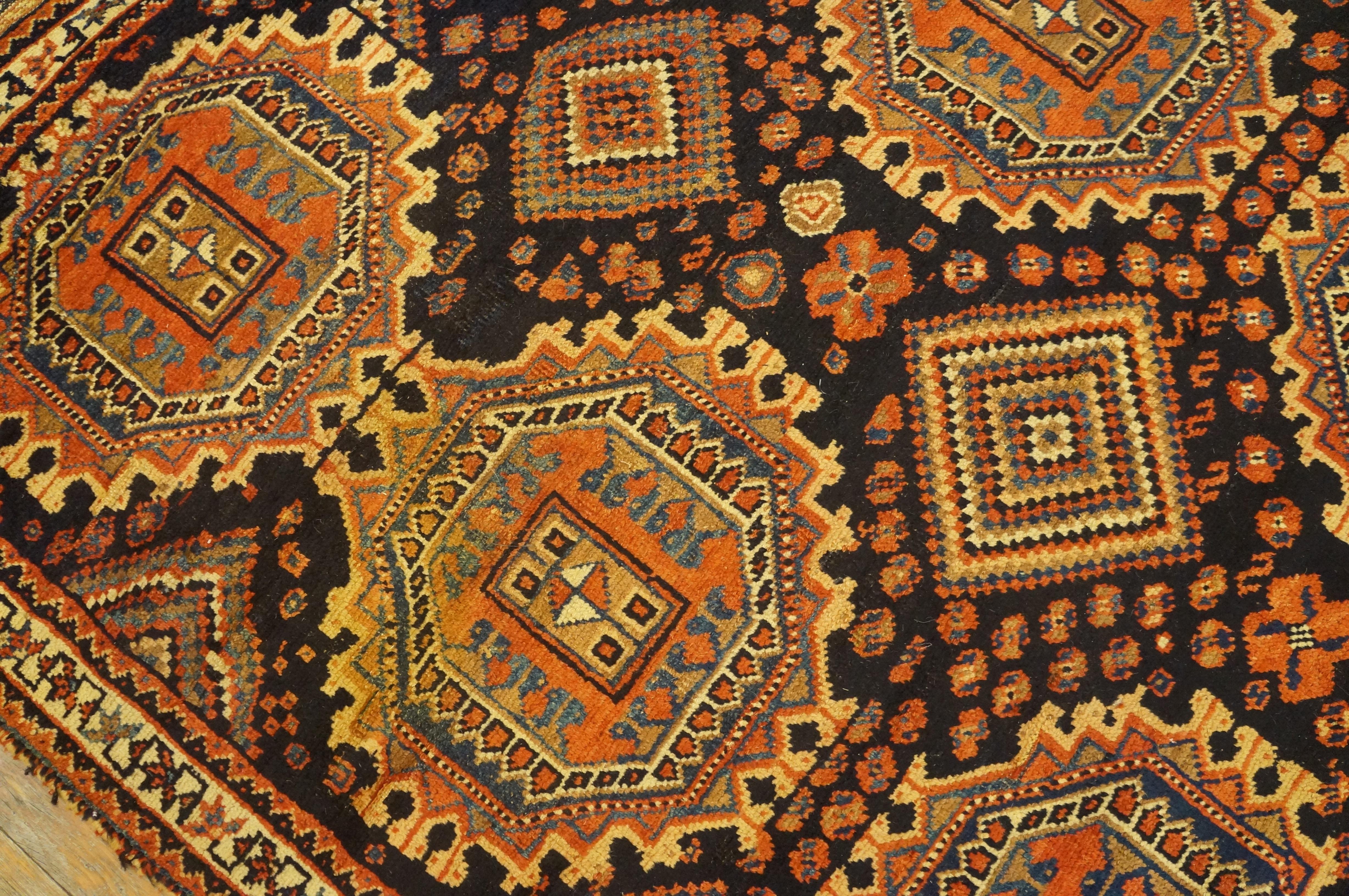 Anfang 20. Jahrhundert S.E. Persischer Afshar-Teppich ( 4'6