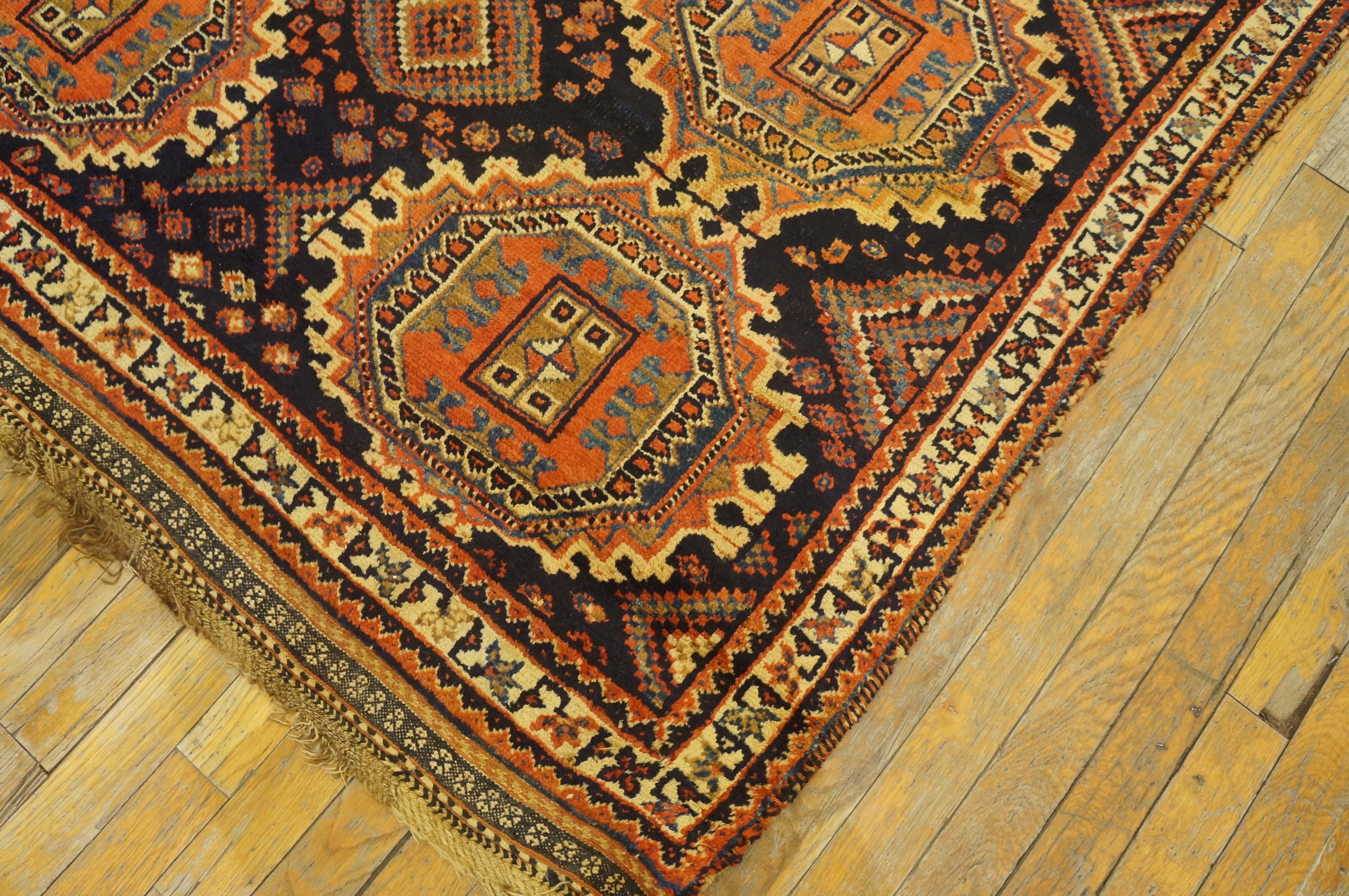 Early 20th Century S.E. Persian Afshar Carpet ( 4'6