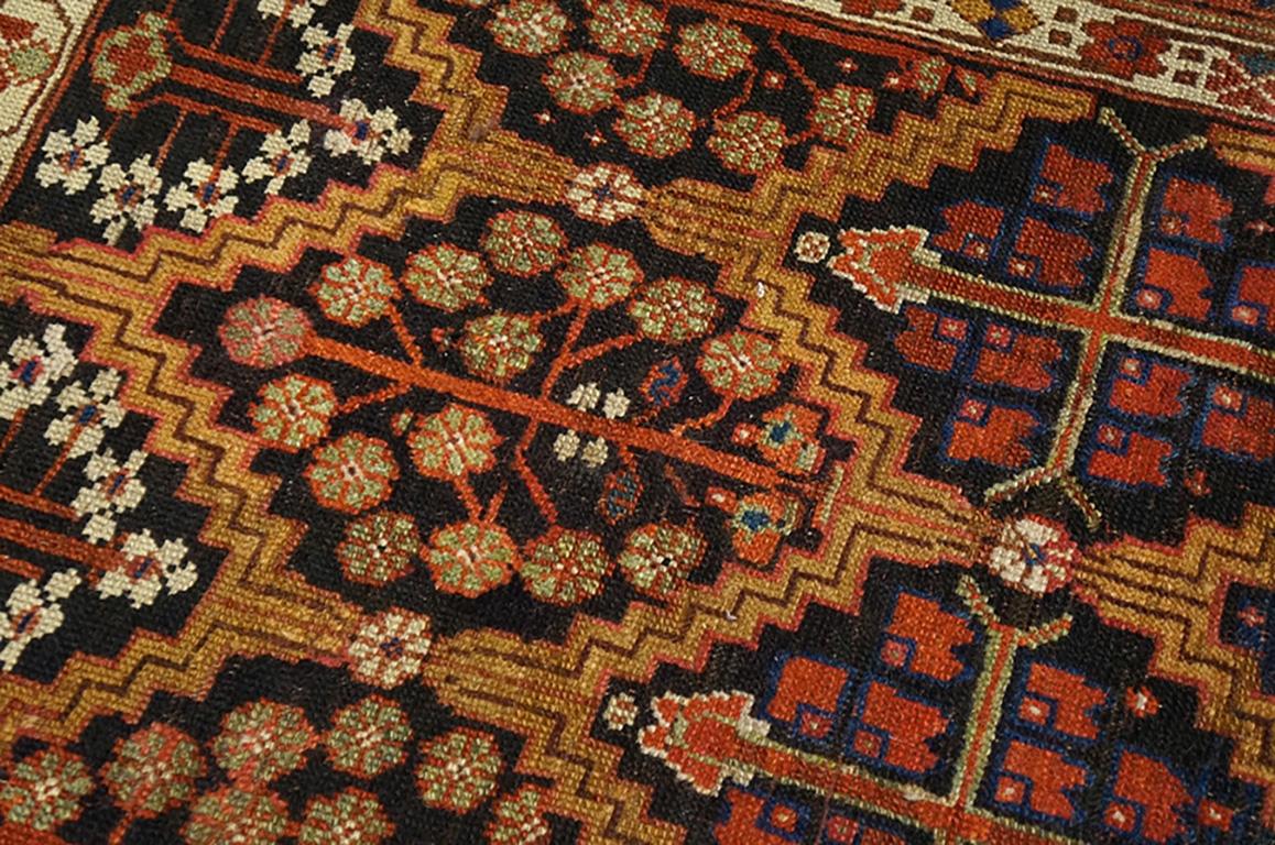 Principios del siglo XX S.E. Alfombra Persa Afshar ( 4' x 12' - 122 x 366 ) Lana en venta