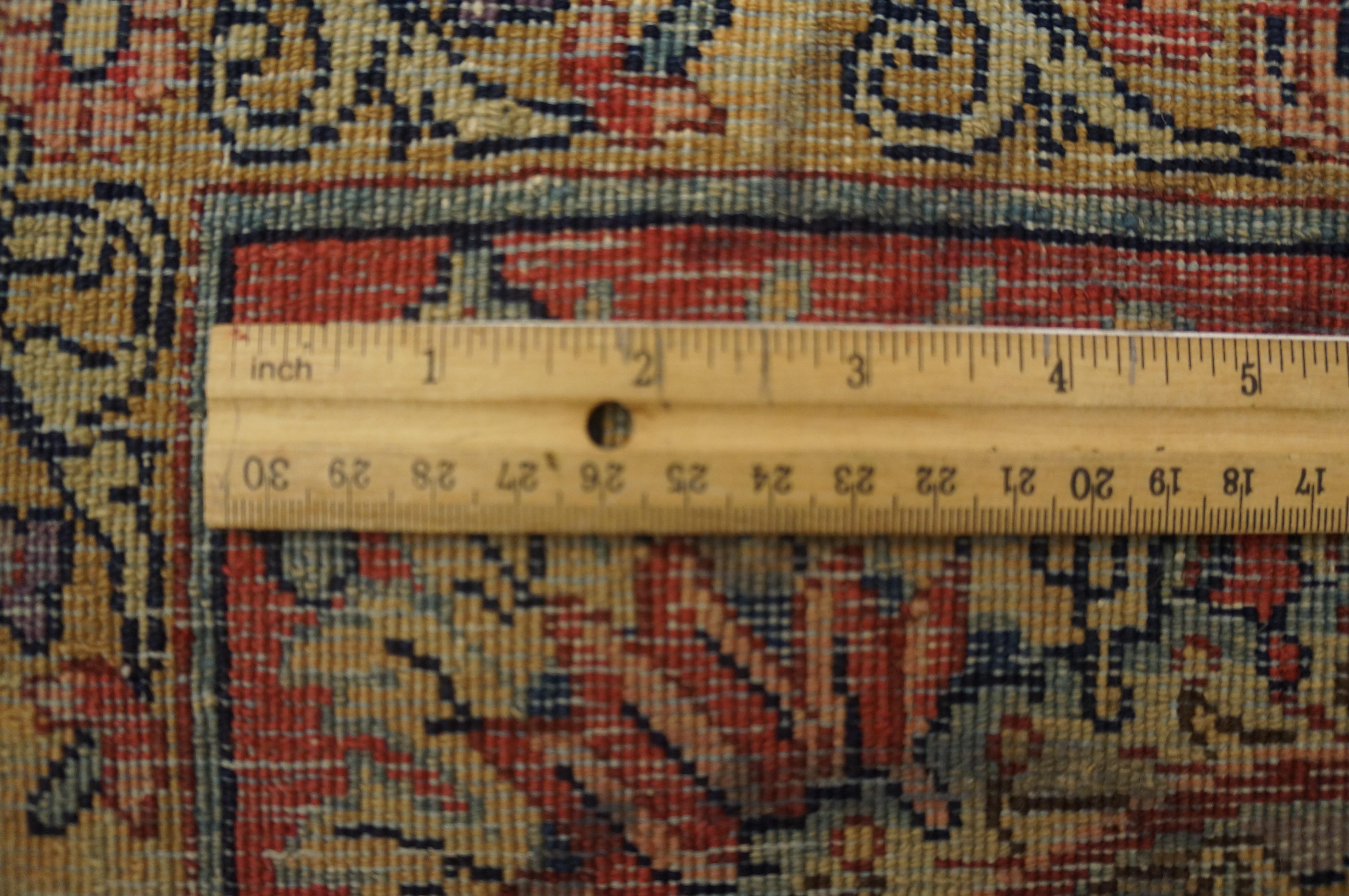 Anfang 20. Jahrhundert S.E. Persischer Kirman Teppich ( 9'10