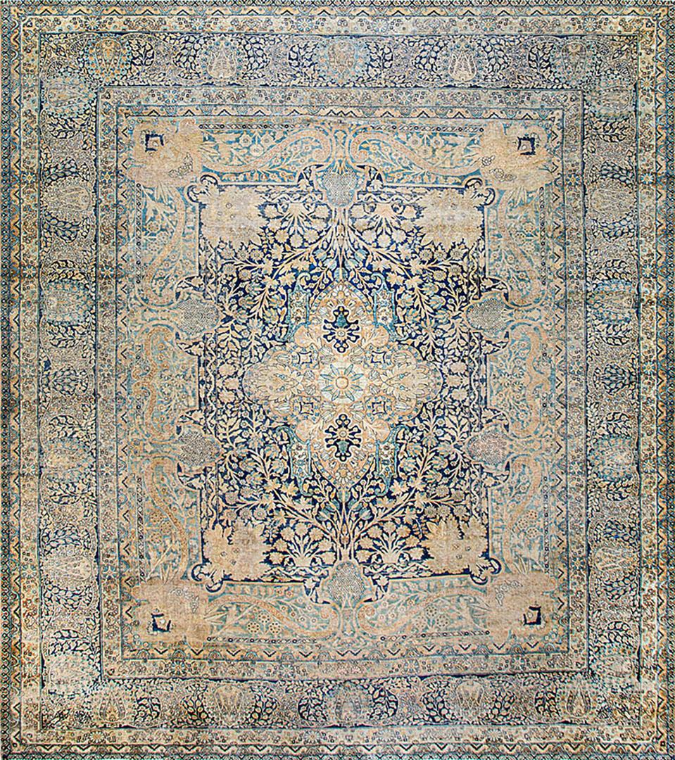 Early 20th Century S.E. Persian Kirman Carpet, szie:	14' 5
