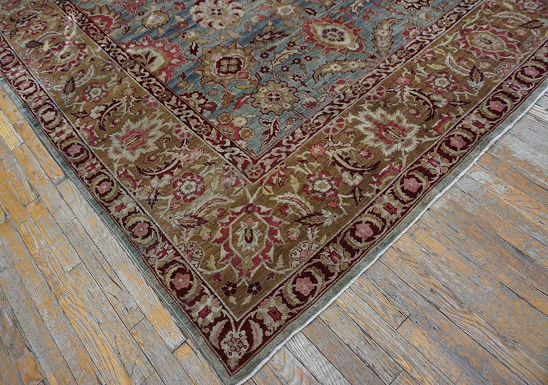 Anfang 20. Jahrhundert S.E. Persischer Kirman-Teppich im Zustand „Gut“ im Angebot in New York, NY