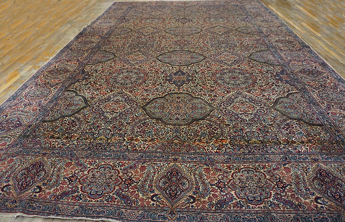 Anfang 20. Jahrhundert S.E. Persisch Kirman 10' 6
