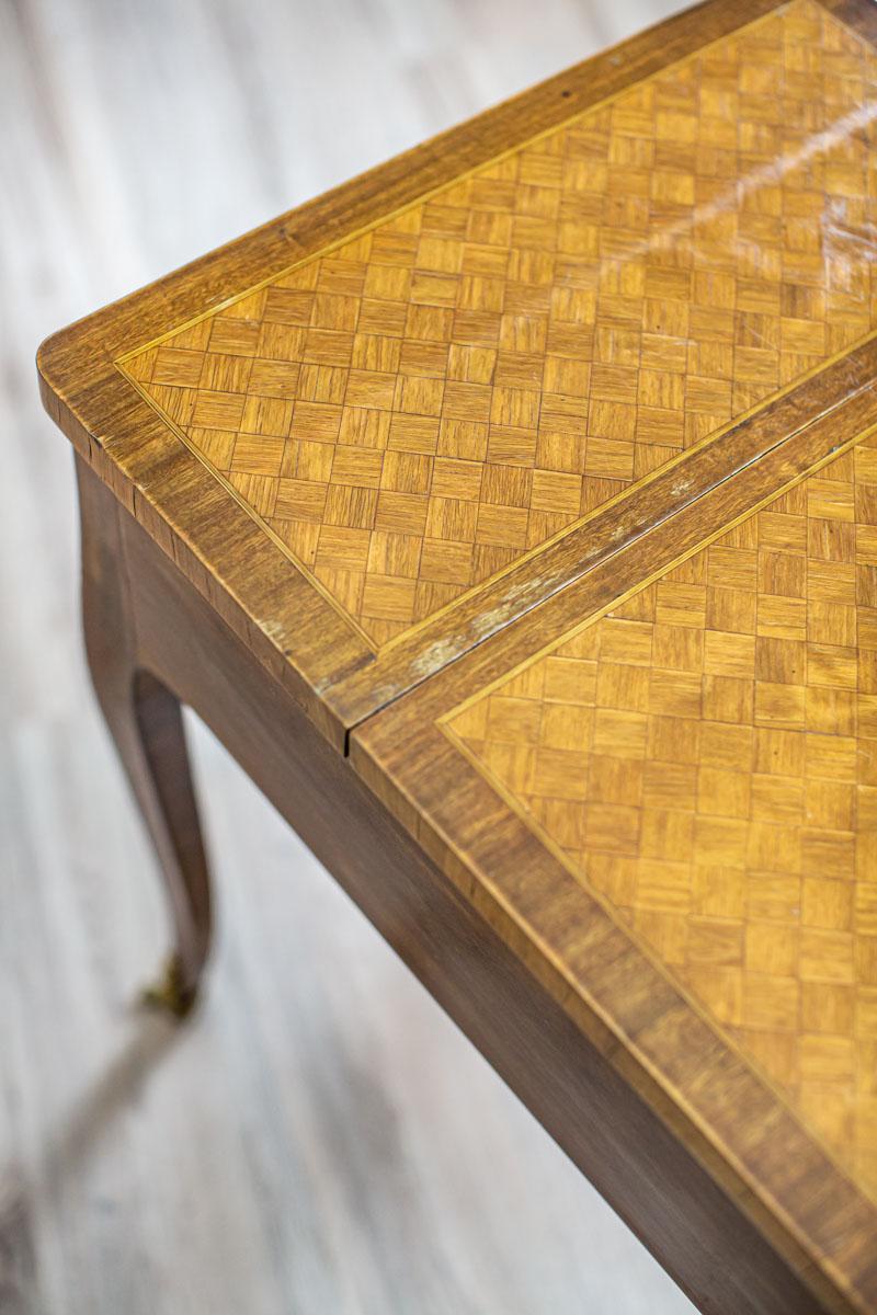 Early 20th Century Secretary Desk with Mosaic Parquet 11