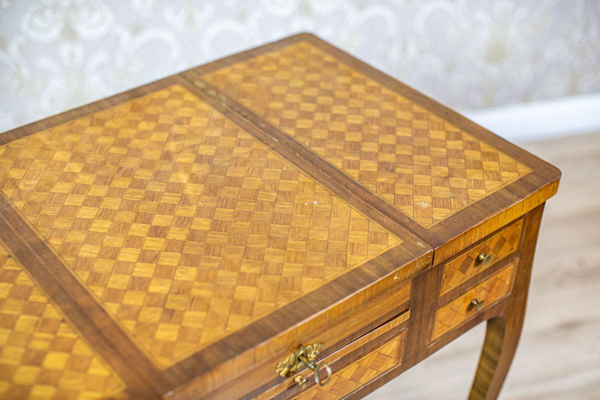 Early 20th Century Secretary Desk with Mosaic Parquet 12