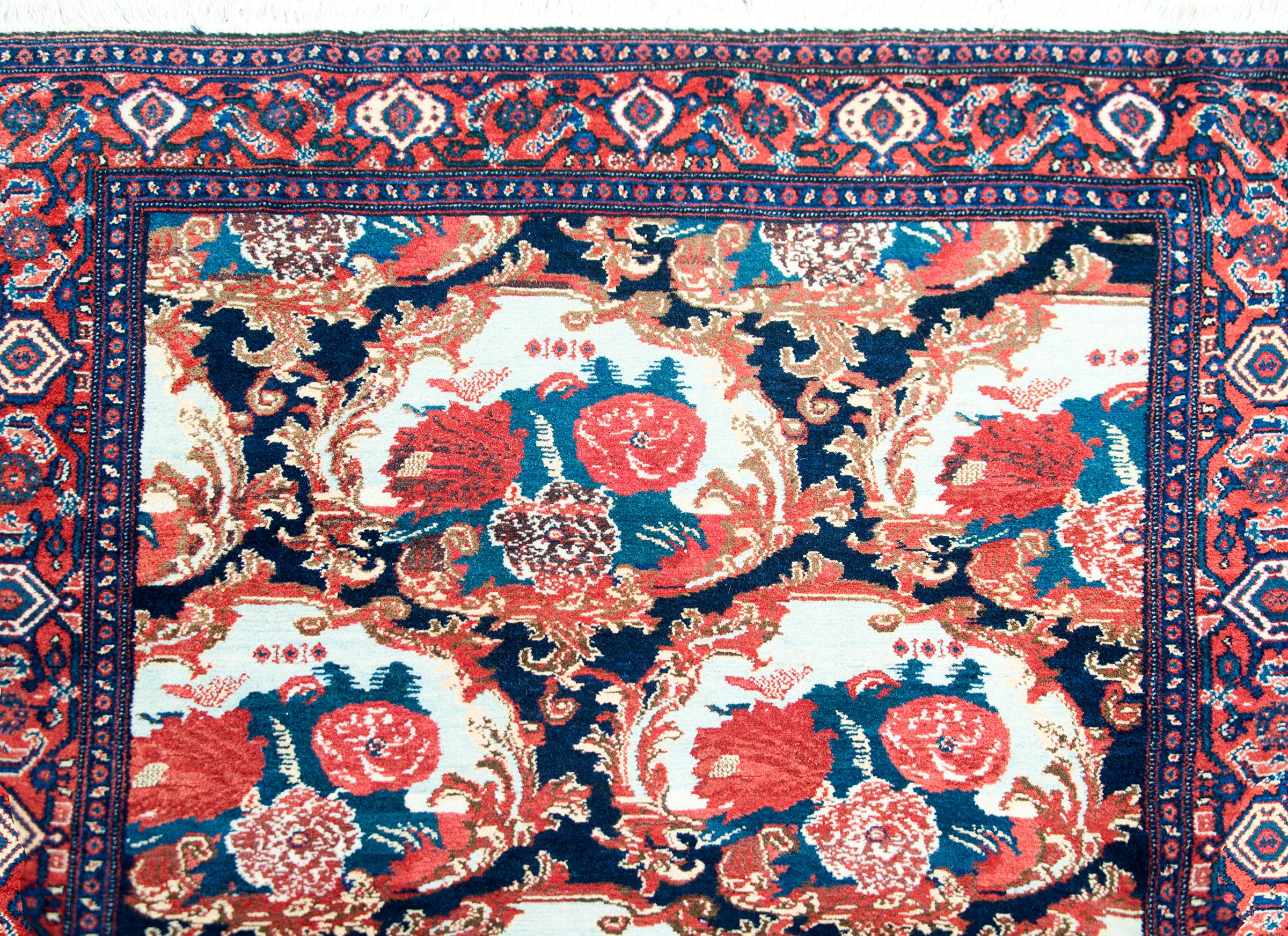 Senneh-Teppich, frühes 20. Jahrhundert im Angebot 2