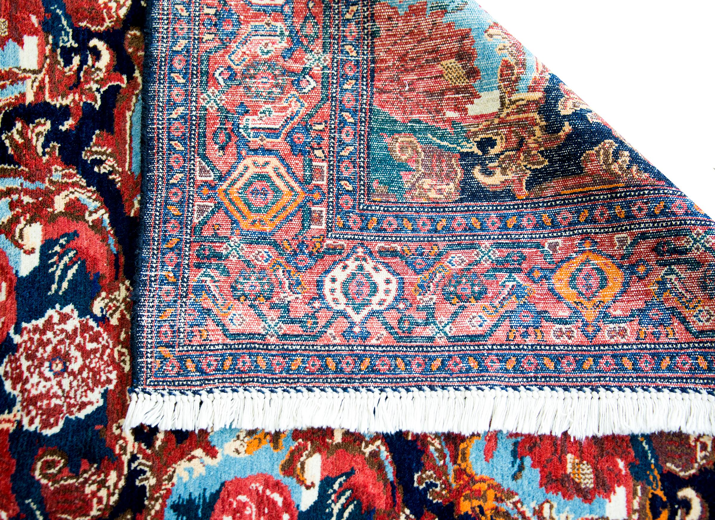 Senneh-Teppich, frühes 20. Jahrhundert im Angebot 6