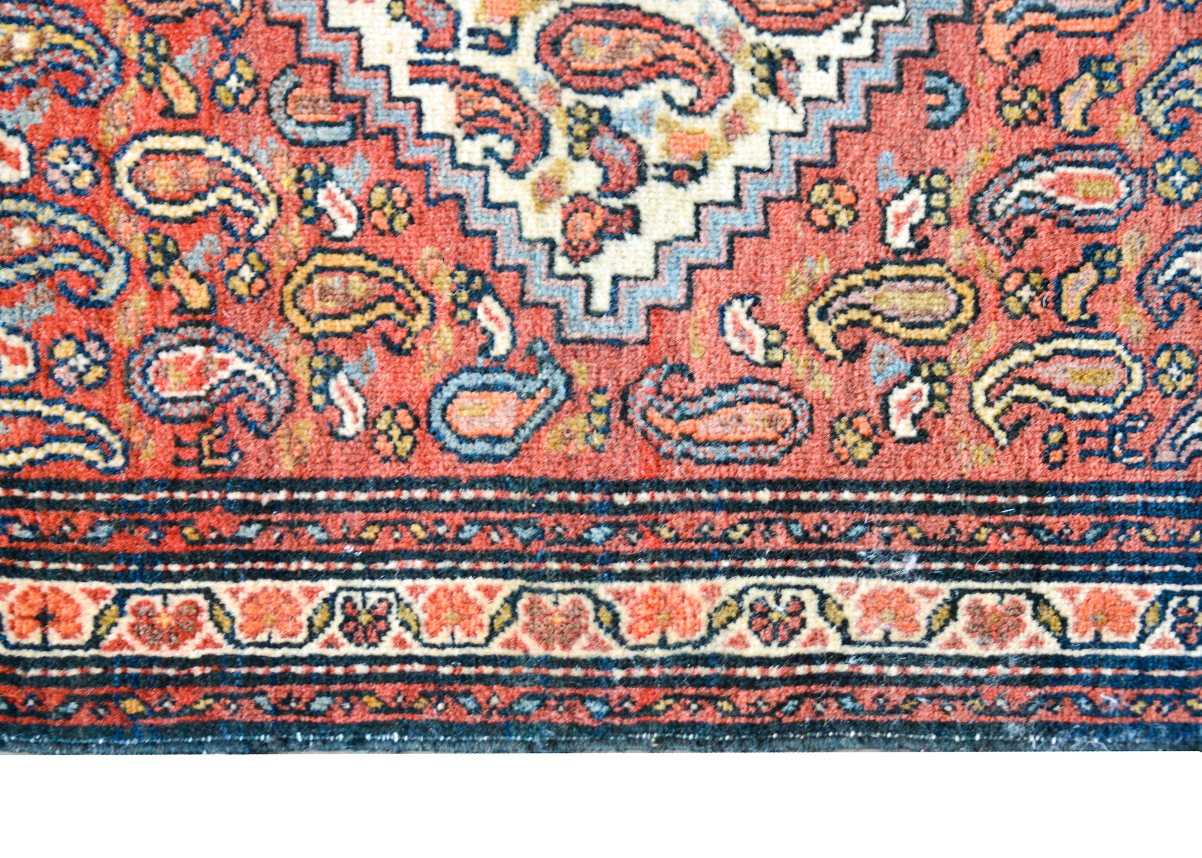Mid-20th Century Early 20th Century Senneh Rug For Sale